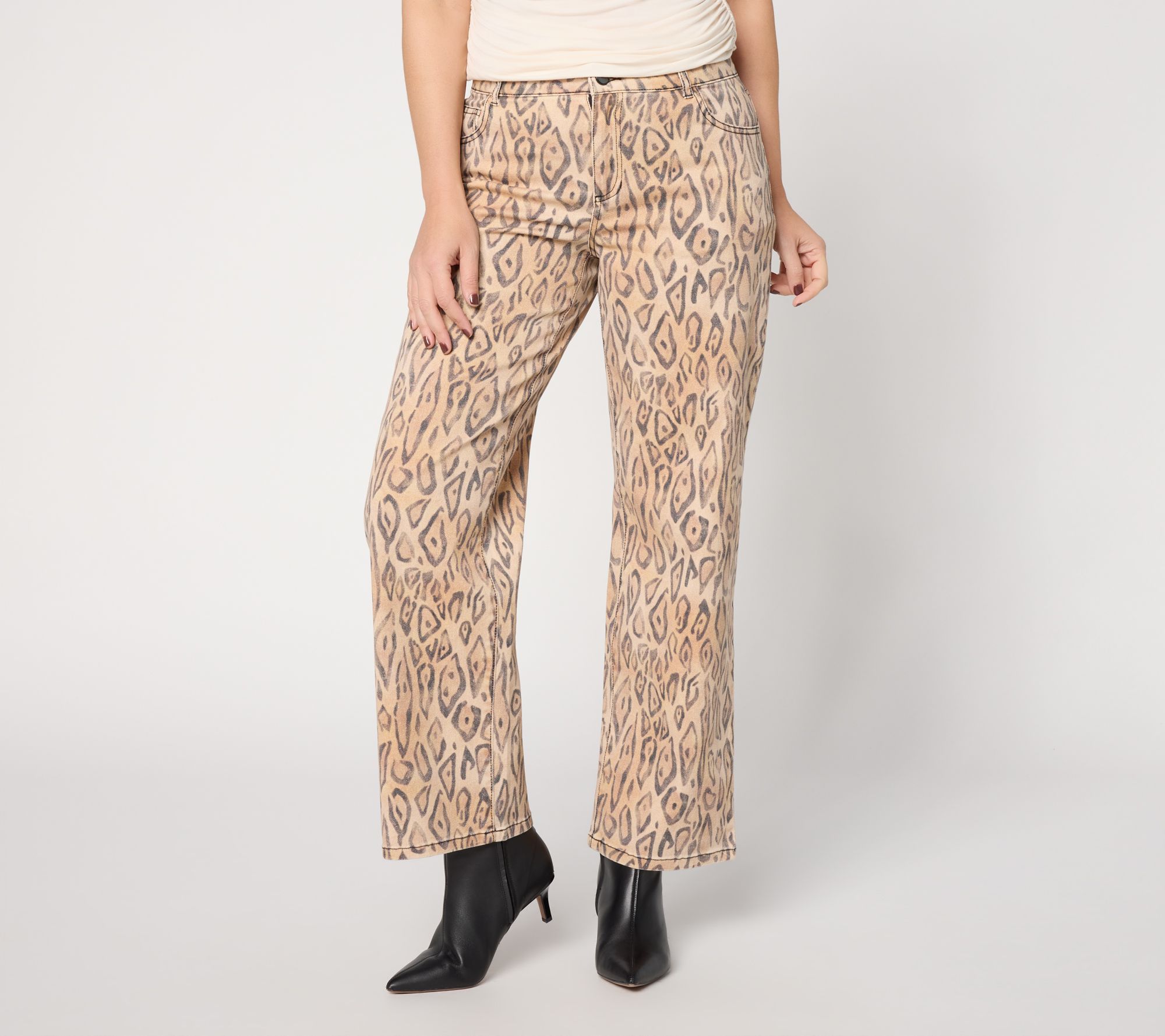  Aimee Kestenberg Regular 5 Pocket Straight Jeans