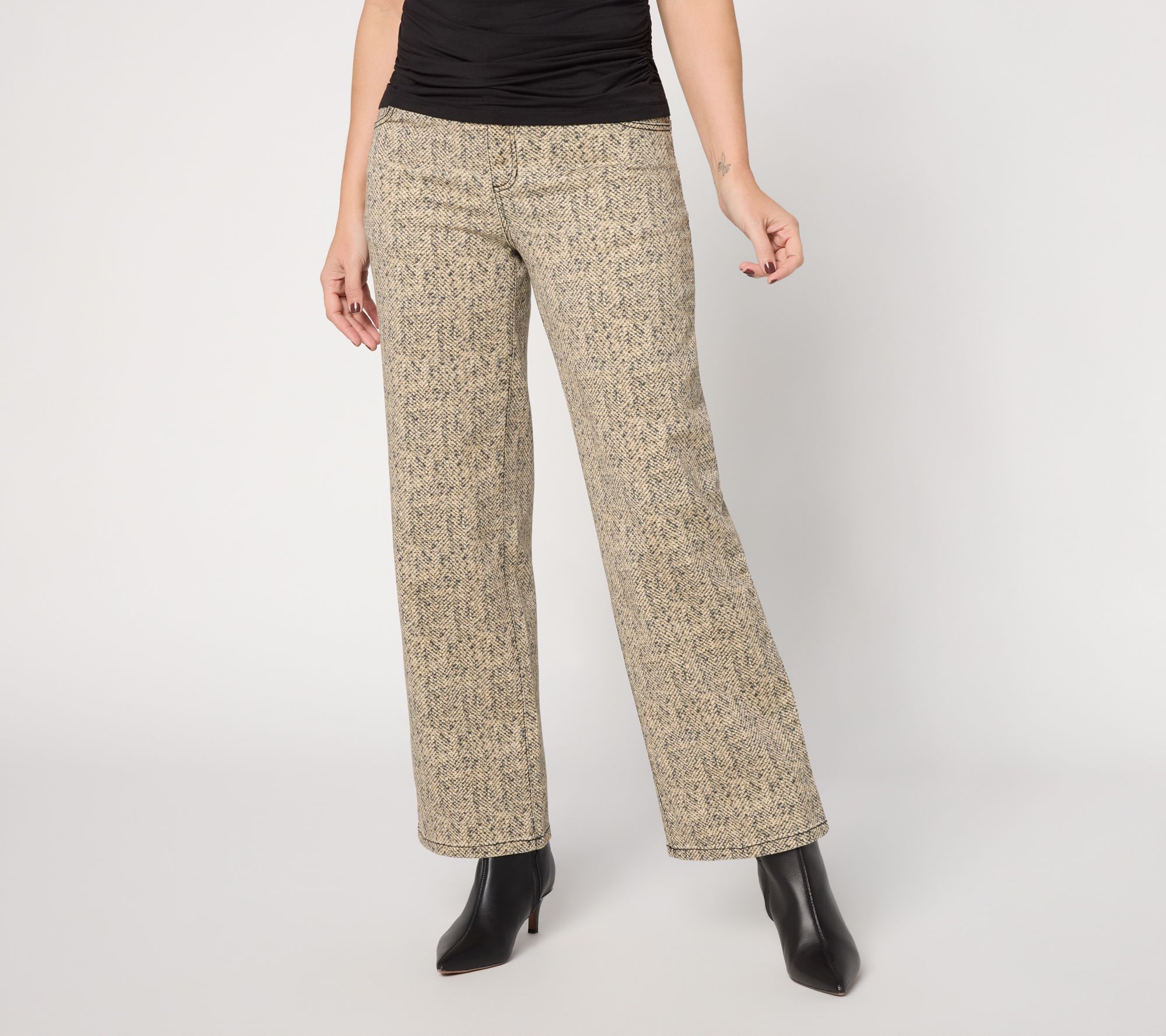 Aimee Kestenberg Regular 5 Pocket Straight Jeans