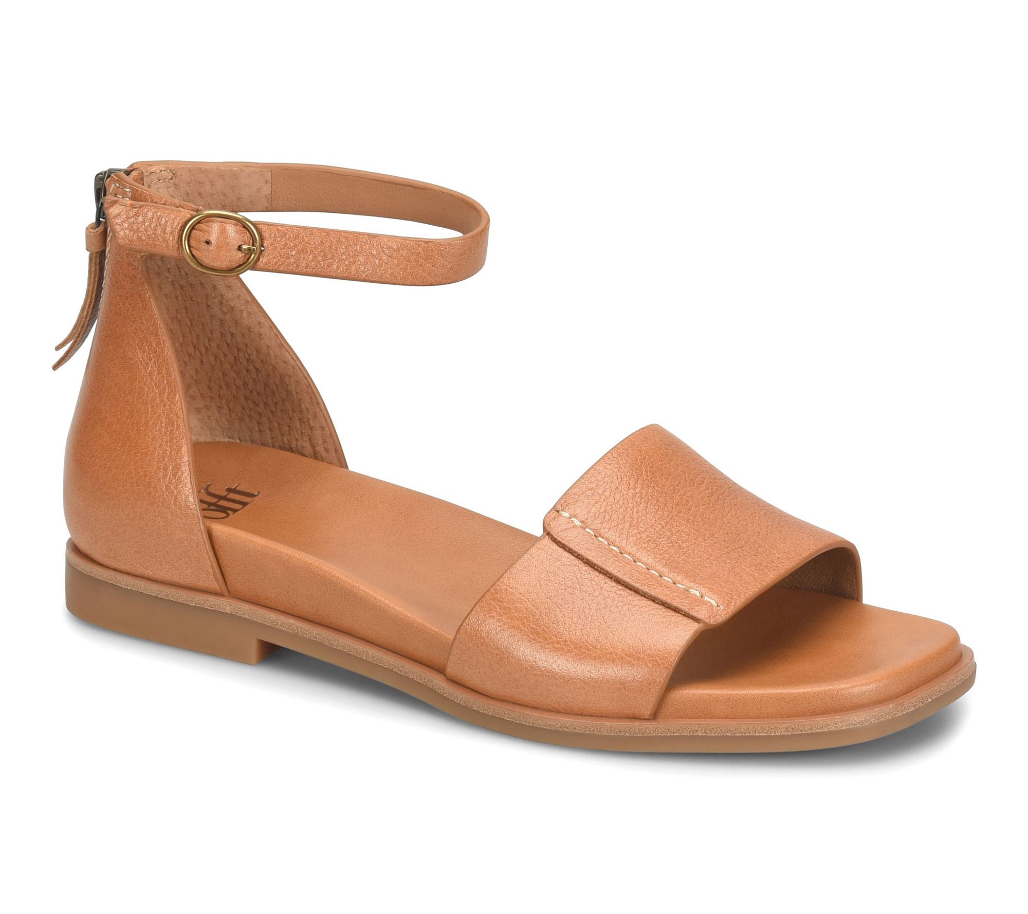 Sofft Flat Leather Sandal - Reyna