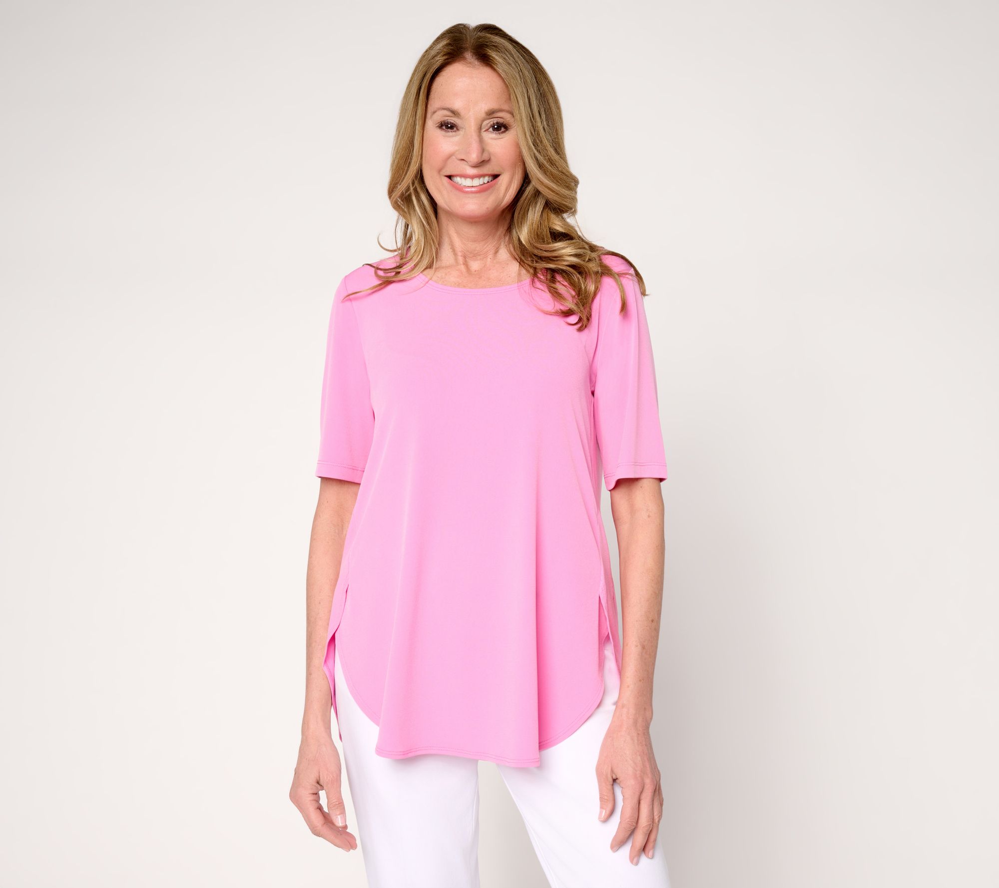 Susan Graver Modern Essentials Liquid Knit Tunic