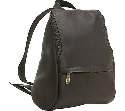 Le Donne Leather U-Zip Backpack