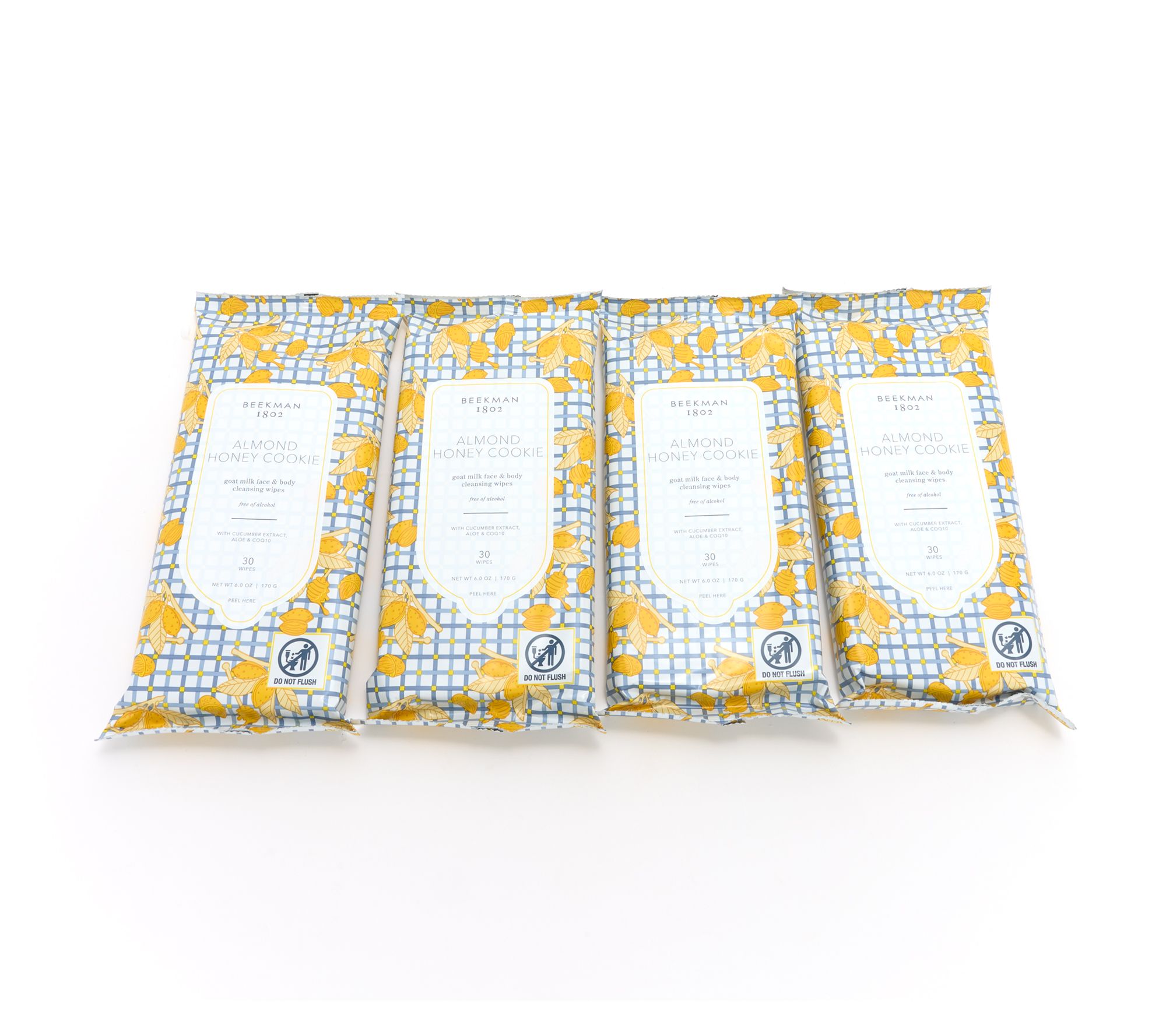 Beekman 1802 4-Piece Goat Milk Face Wipes
