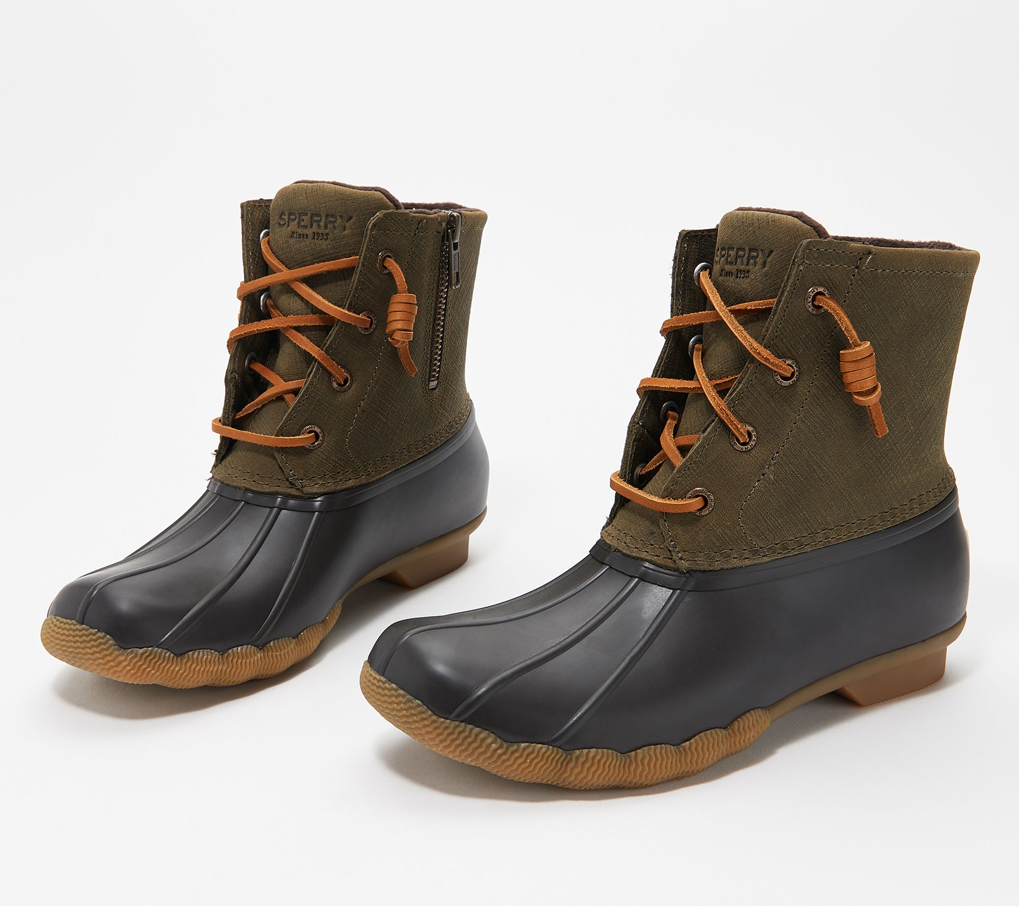 wide width sperry duck boots