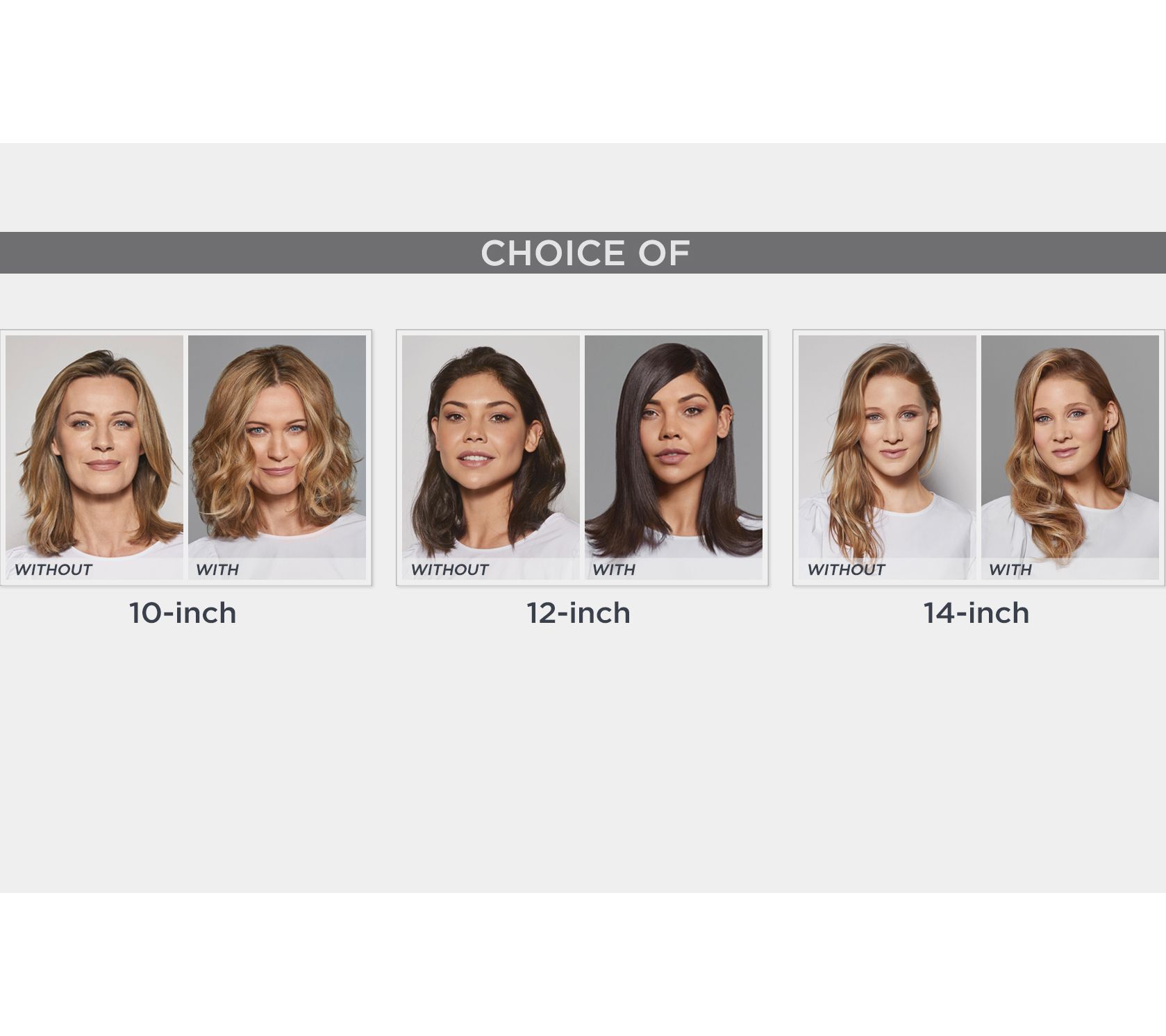 Marie Claire Jetstyle Choice of Length Hair Extensions