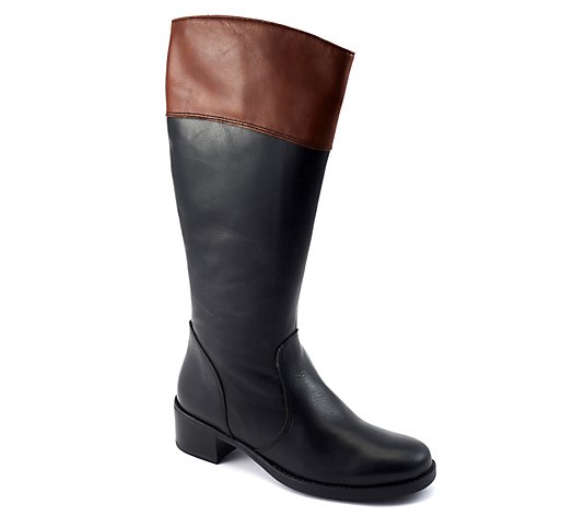 David Tate Leather Riding Boots - Rider
