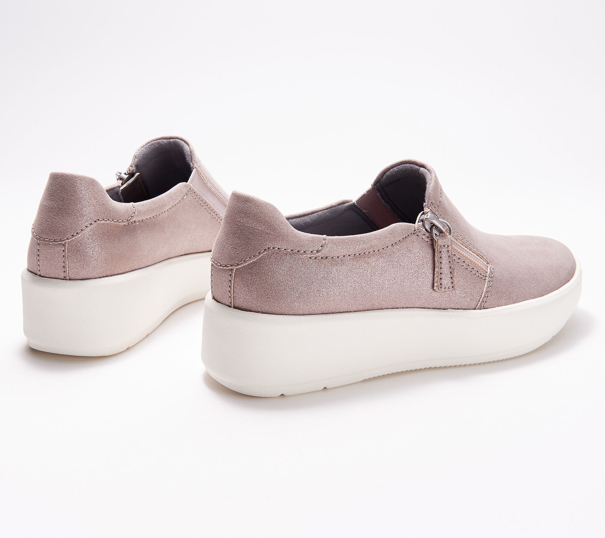 clarks layton pace platform sneakers