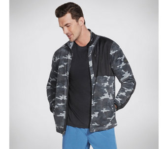 Skechers Mens Boundless Recovery Camo Jacket