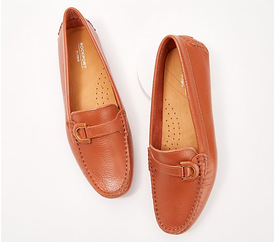 Rockport Leather Ring Detail Loafers - Bayview