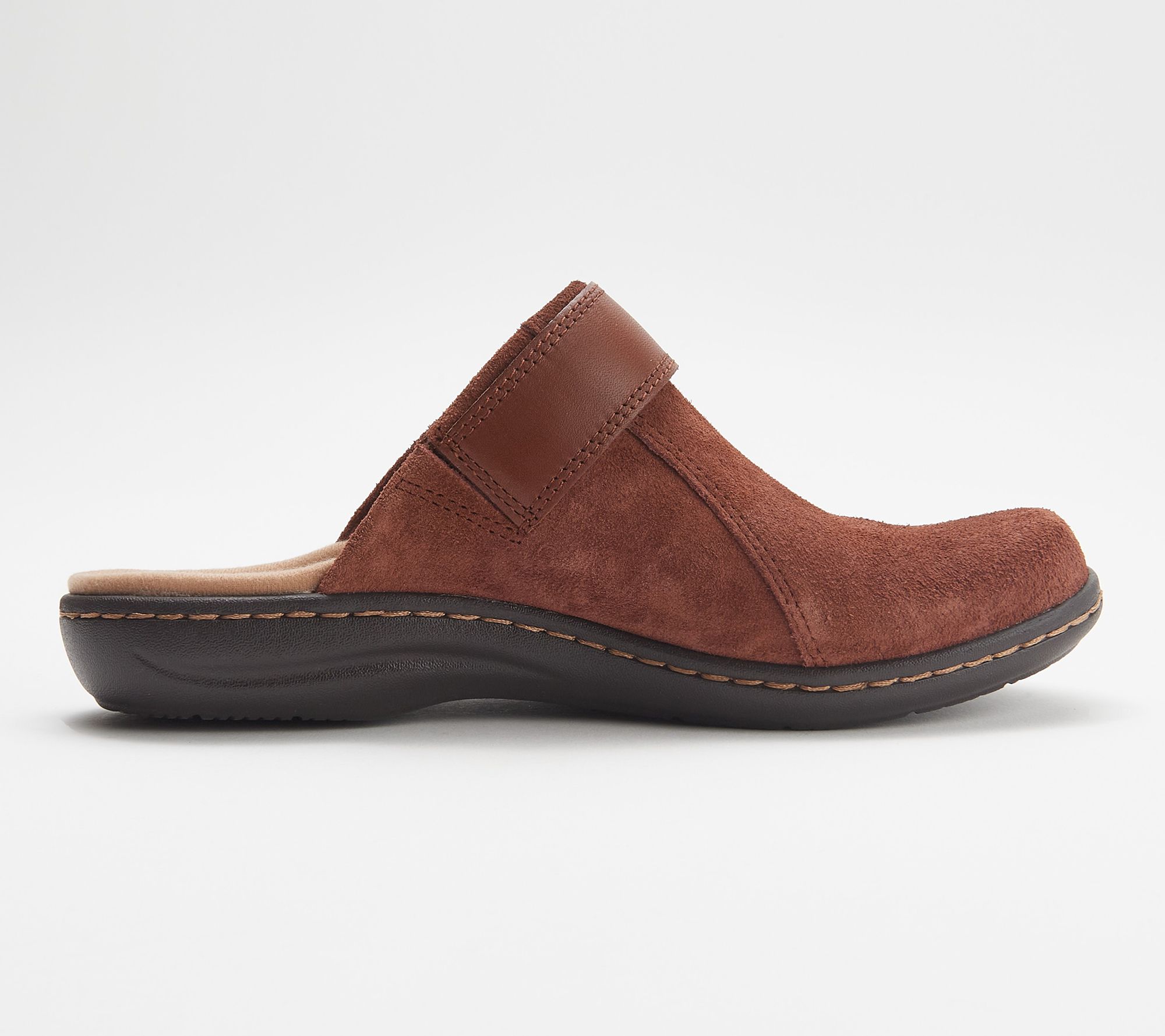 qvc clarks clogs