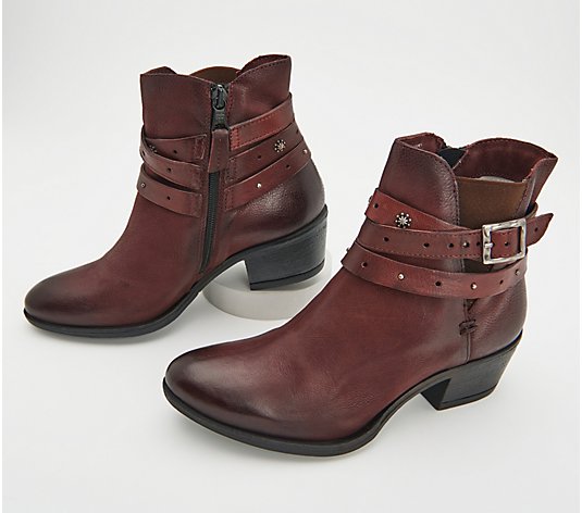 Miz Mooz Leather Ankle Boots - Kerry