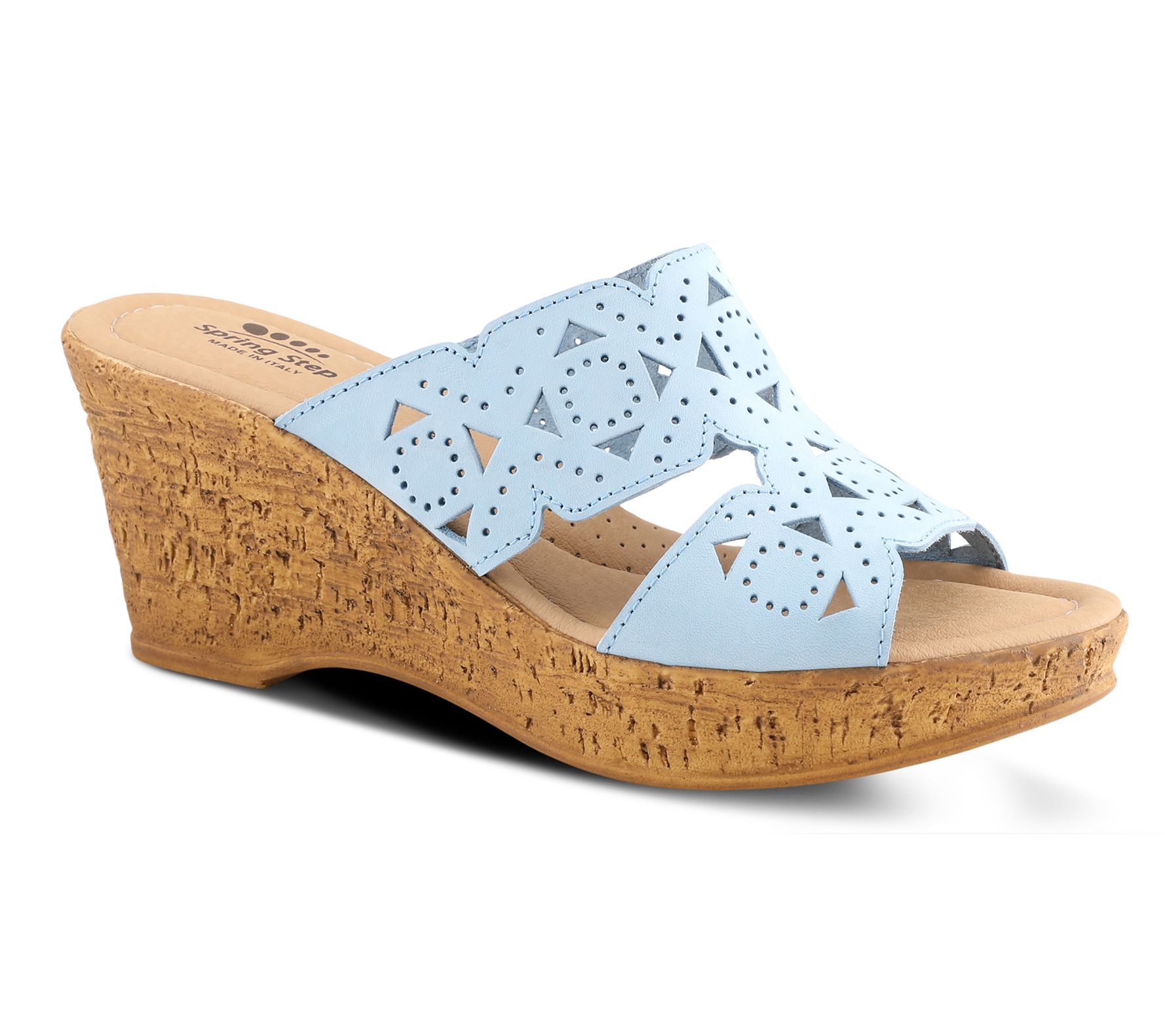 Spring Step Leather Sandals - Flamyo