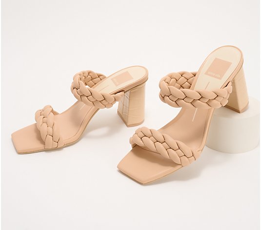 Dolce Vita Braided Heeled Sandals - Paily