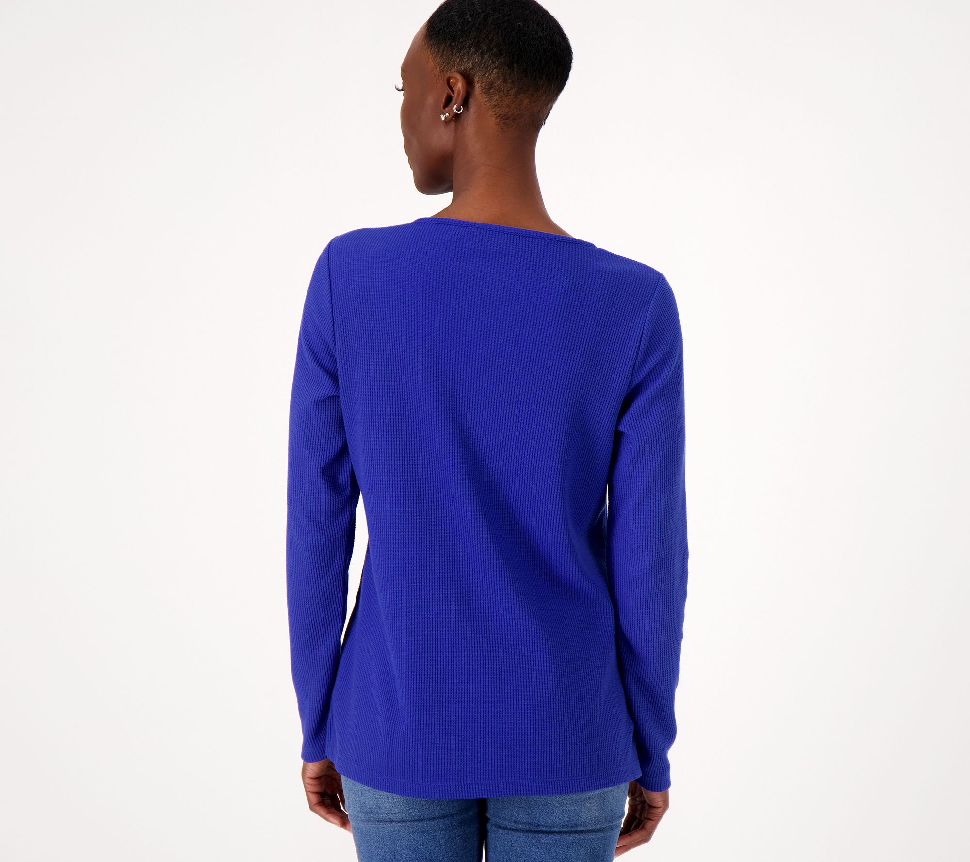 "As Is" Quacker Factory Fall is in the Air Waffle Top