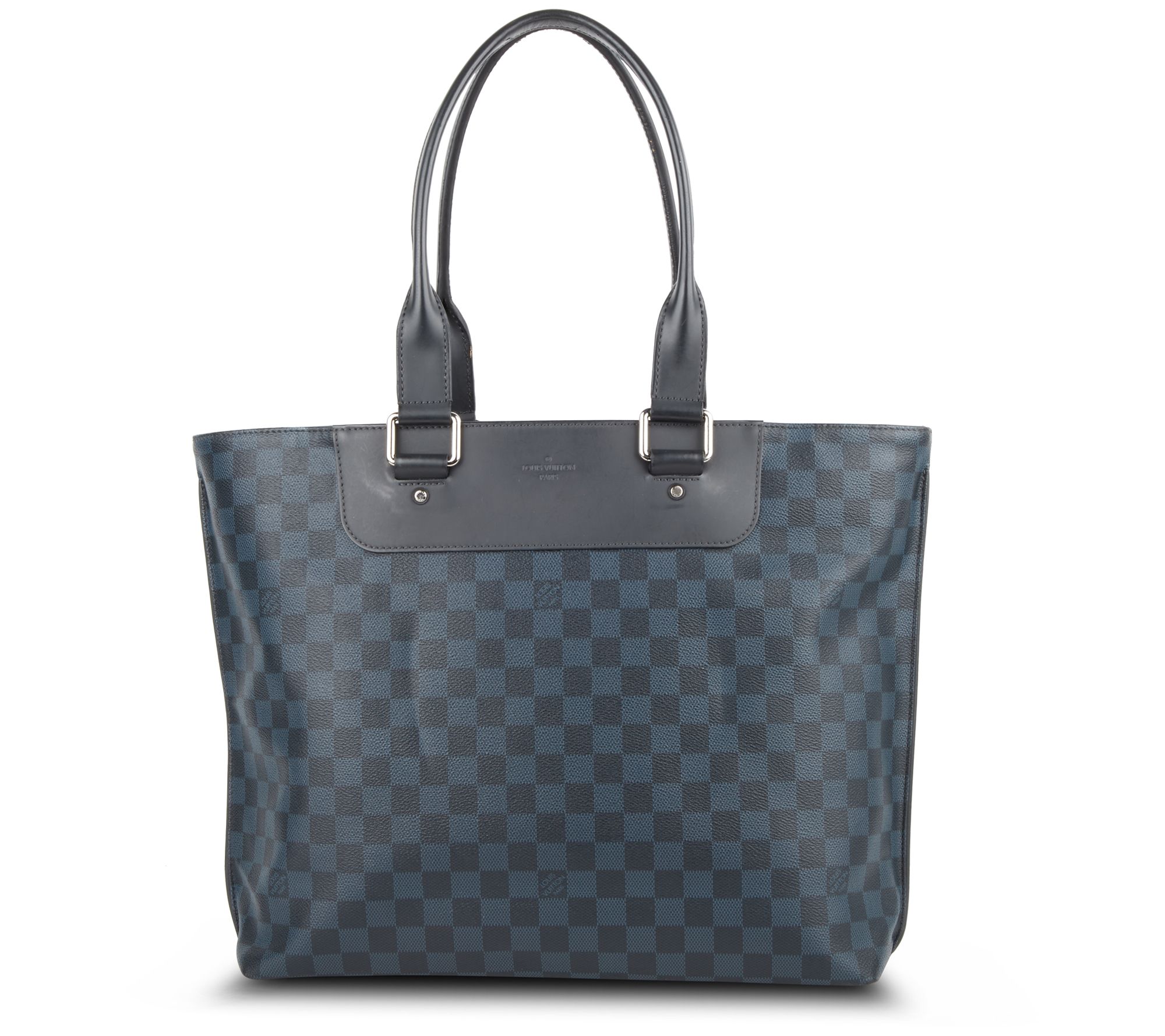  Louis Vuitton, Pre-Loved Damier Cobalt Cabas Voyage, Blue :  Clothing, Shoes & Jewelry