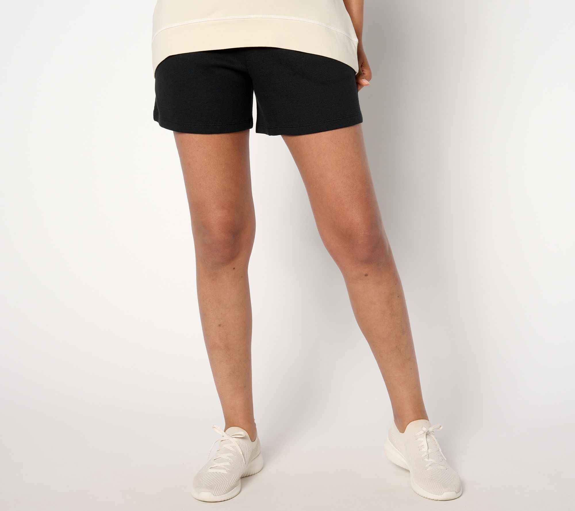Belle by Kim Gravel Perfect Pique 5" Solid Short