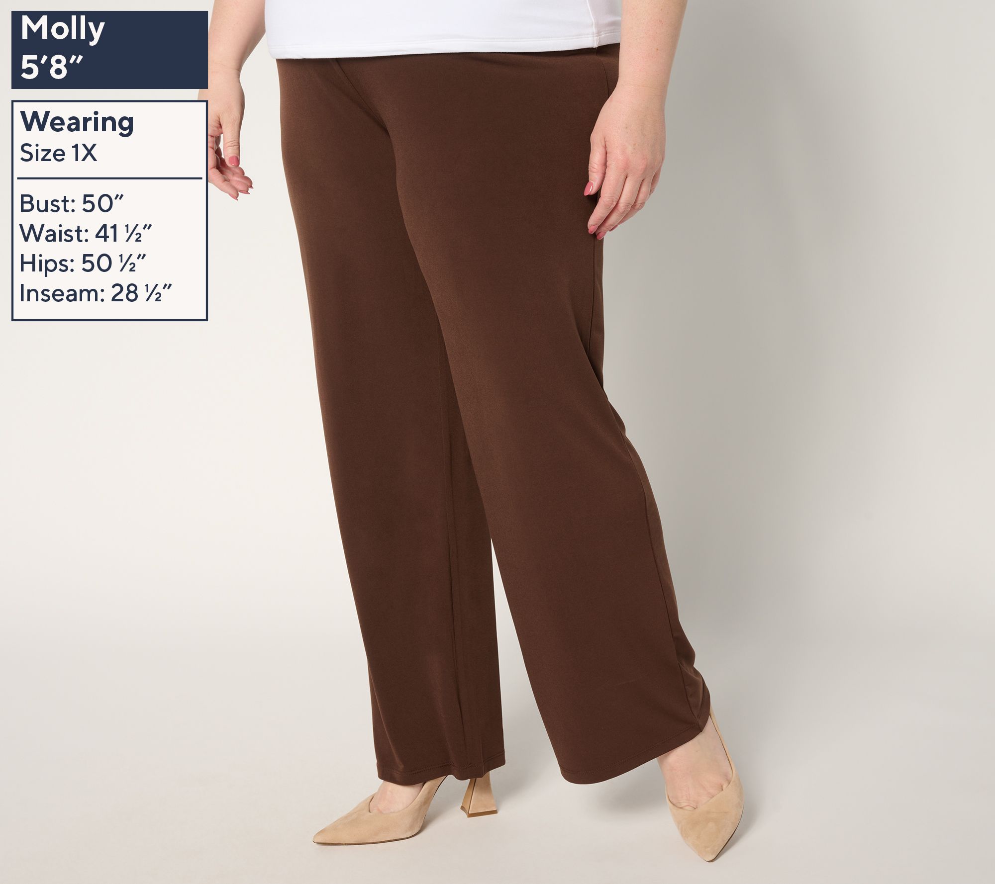 Qvc susan graver wide leg pants best sale