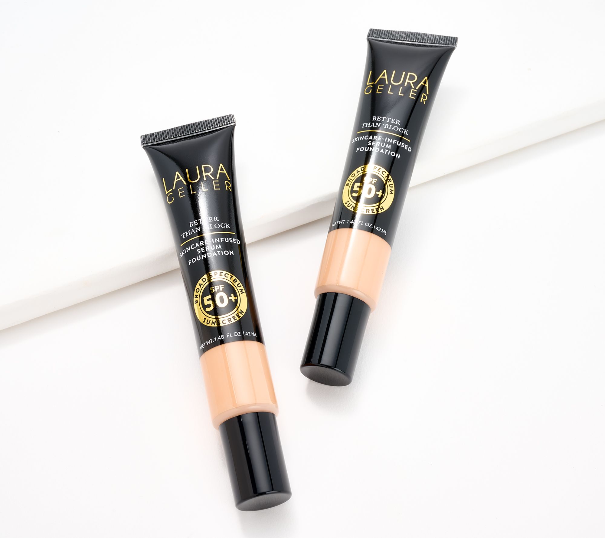 Laura Geller Better than Block SPF 50 Tinted Moisturizer Duo