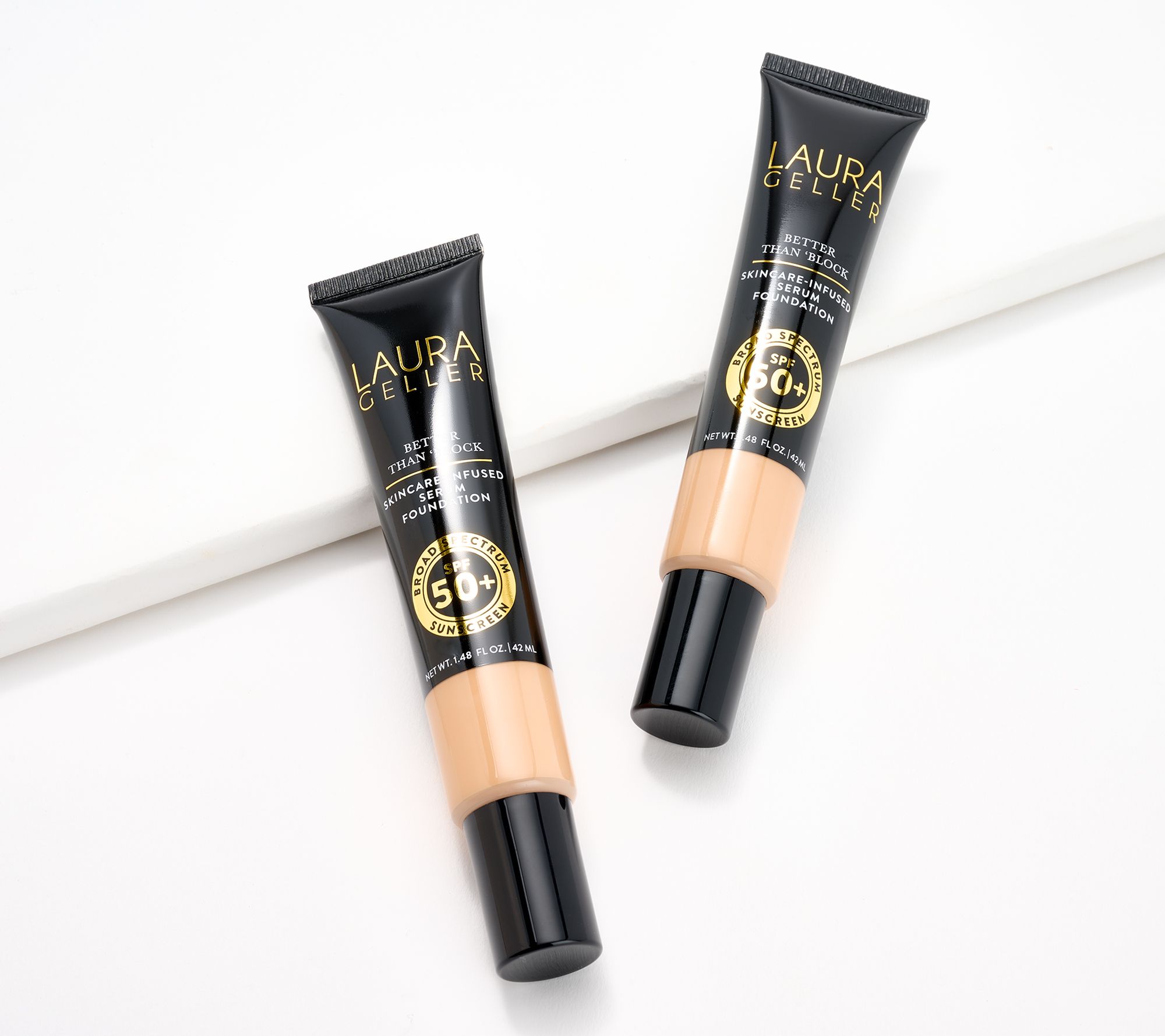 Laura Geller Better than Block SPF 50 Tinted Moisturizer Duo