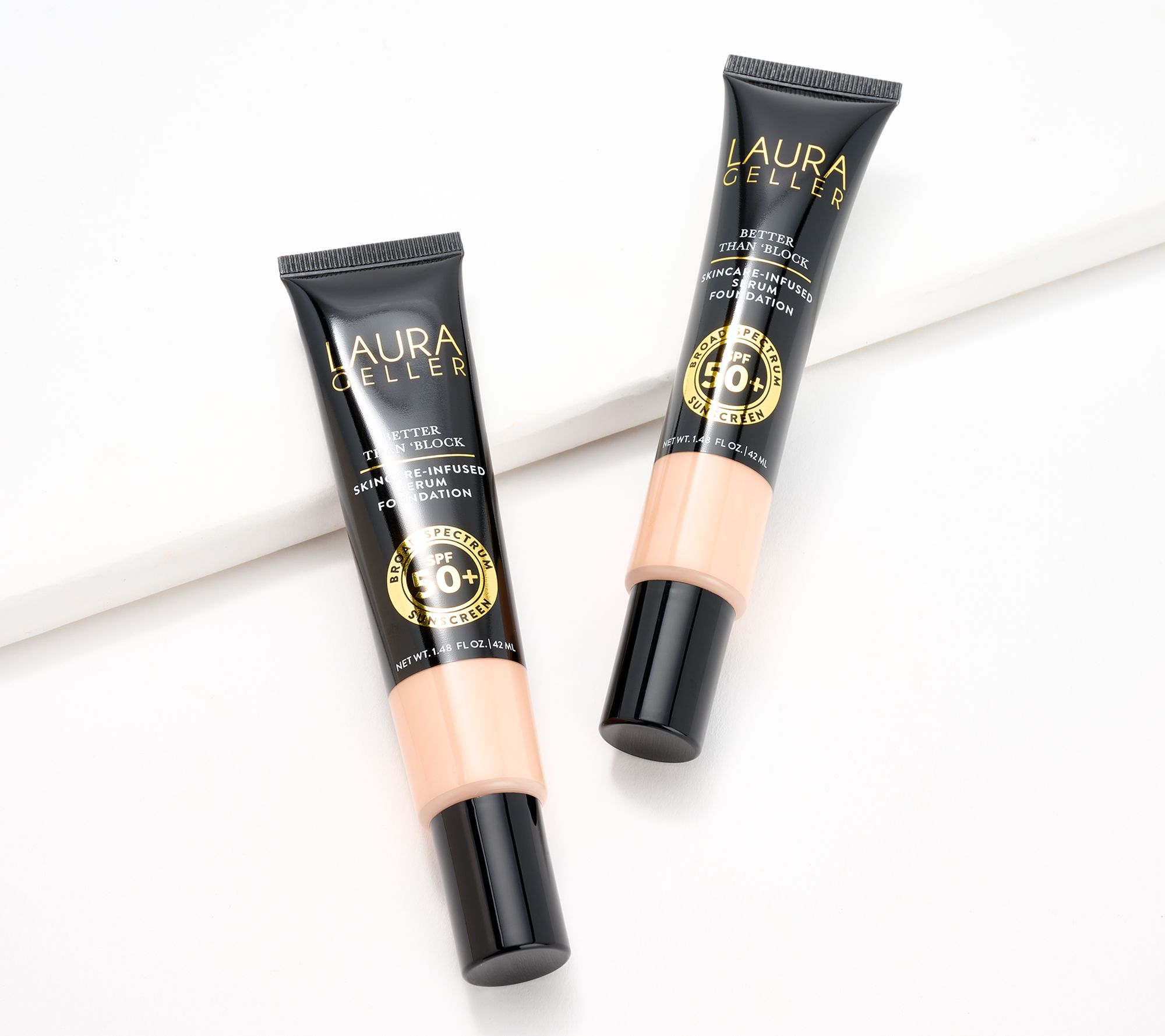 Laura Geller Better than Block SPF 50 Tinted Moisturizer Duo