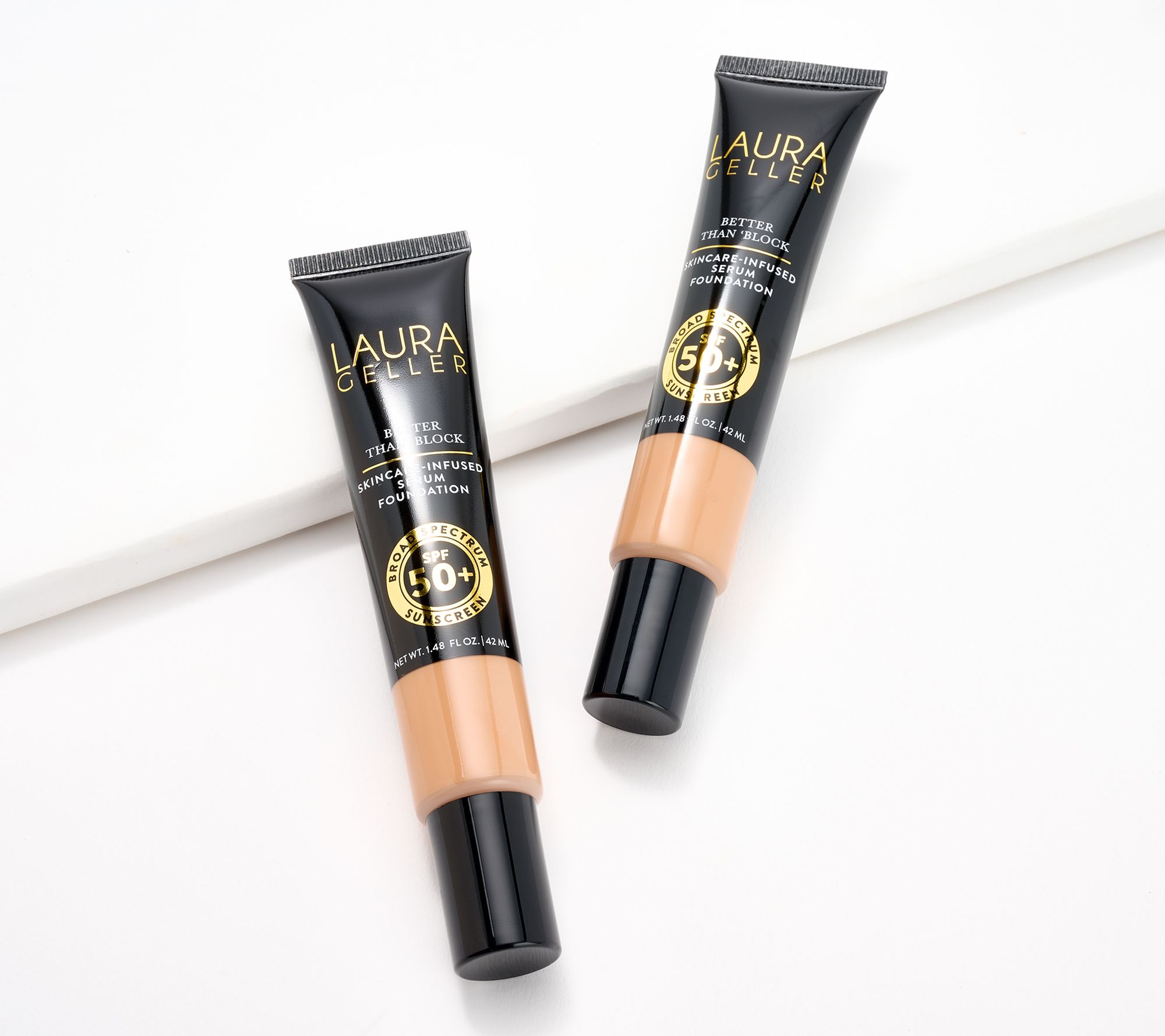 Laura Geller Better than Block SPF 50 Tinted Moisturizer Duo