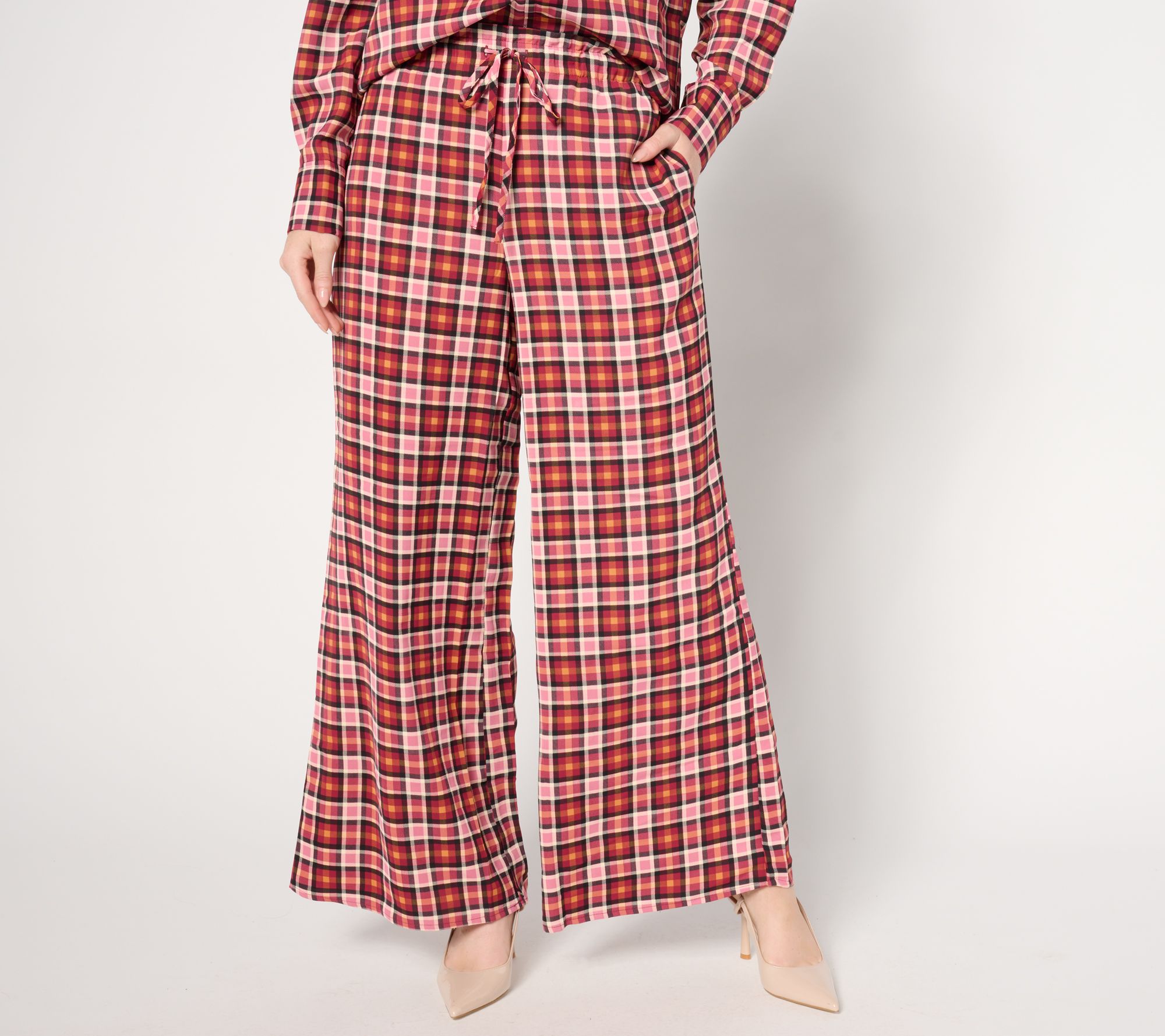 nicole by Nicole Miller Regular Drawstring Pull-On Pant