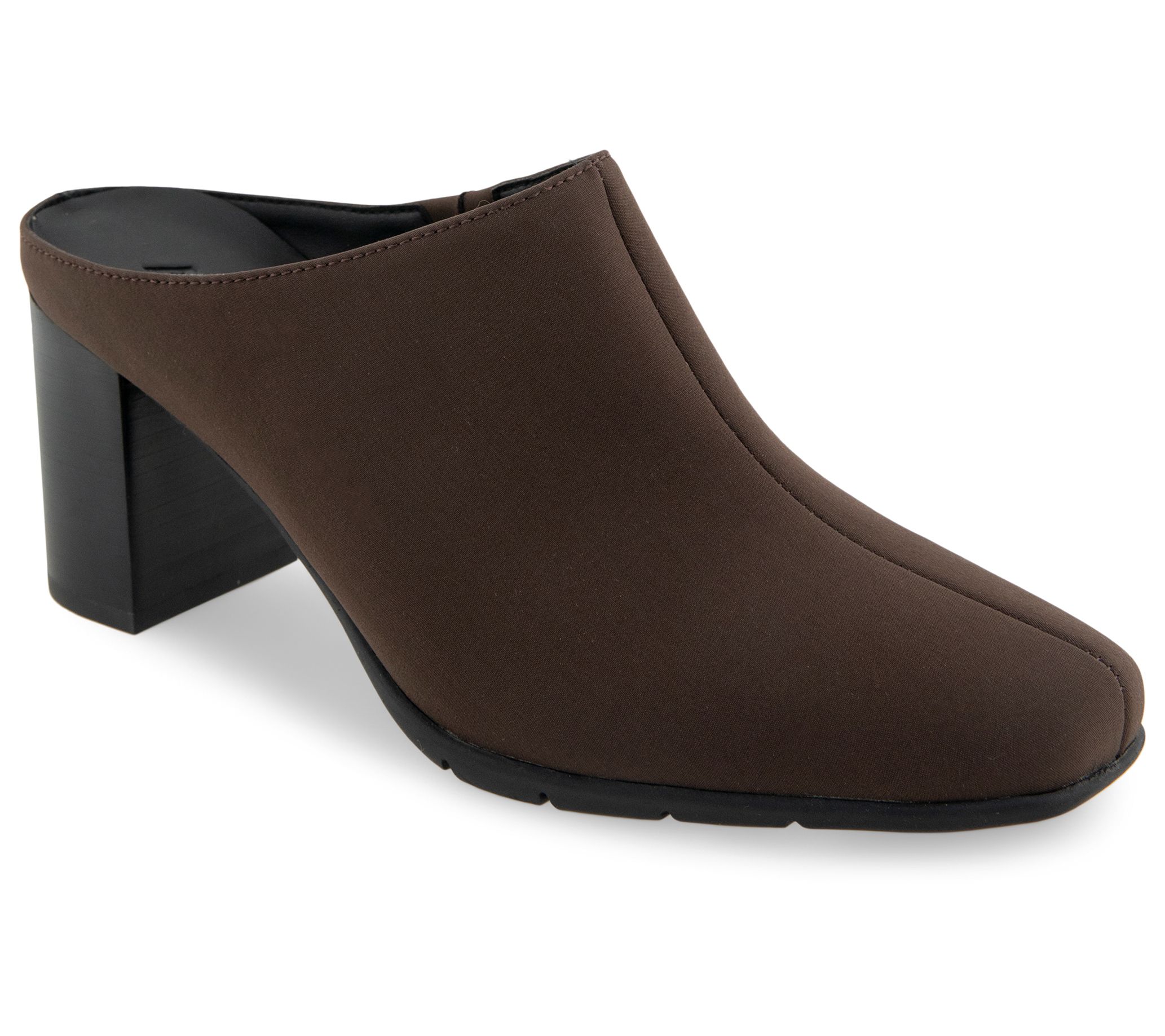 Aerosoles Tapered Toe Block Heel Mule - Maddy