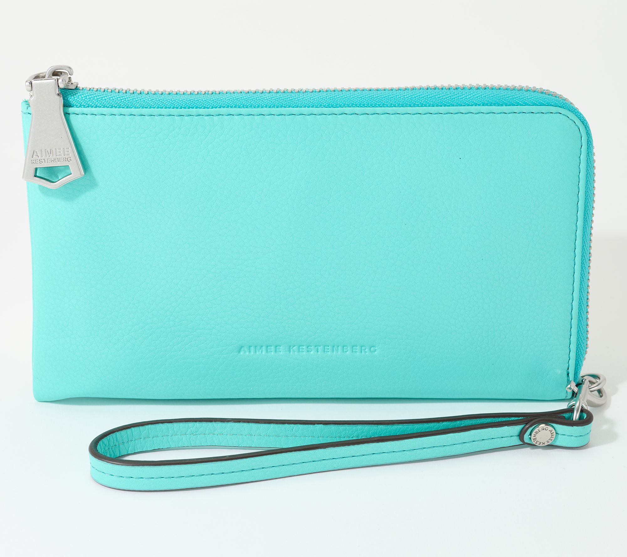 Aimee Kestenberg Leather Large Broadway Wristlet Wallet