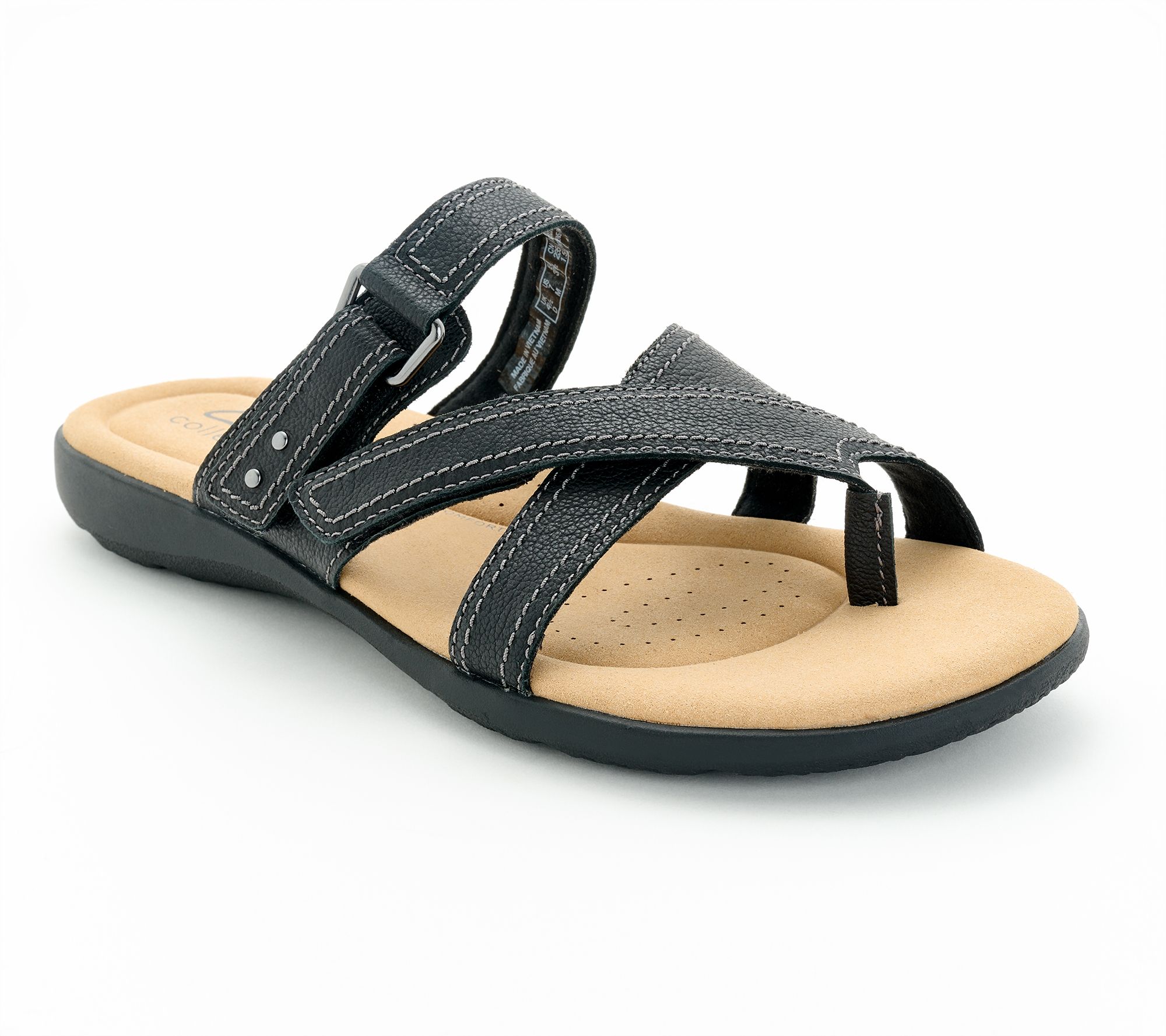 Clarks Collection Leather Sandals -Elizabelle Bay