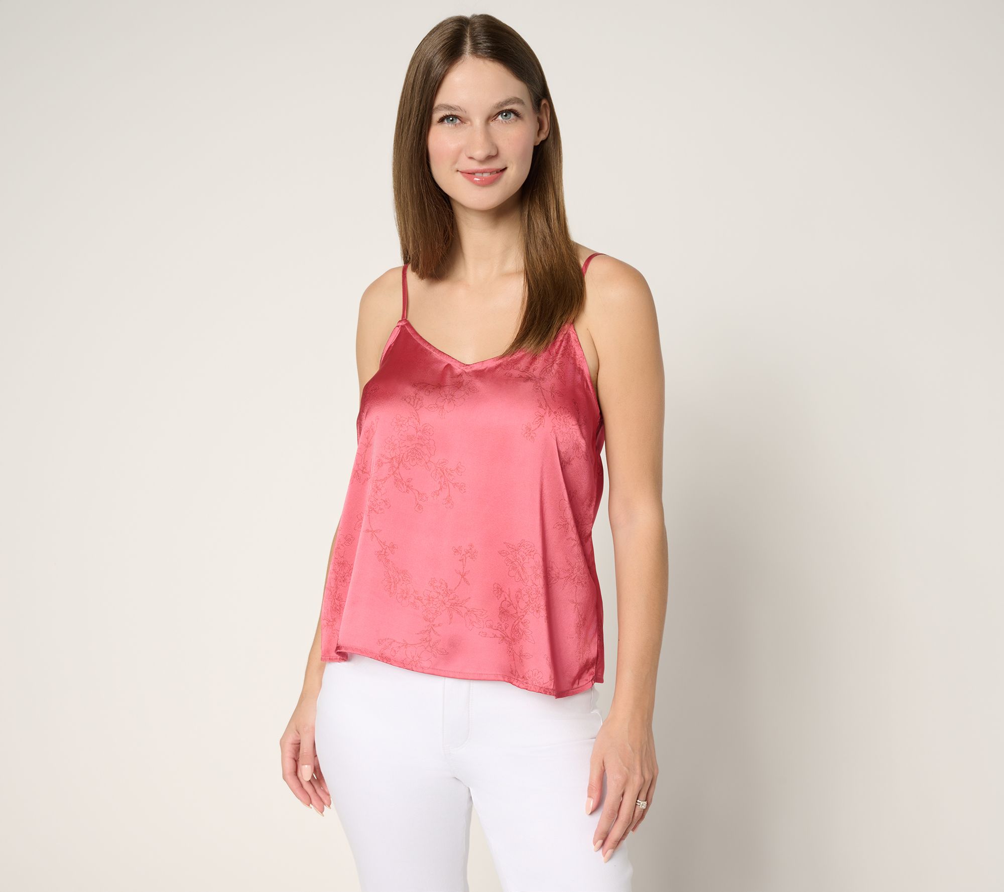 Me by Jennie Garth Austin Satin Printed Cami