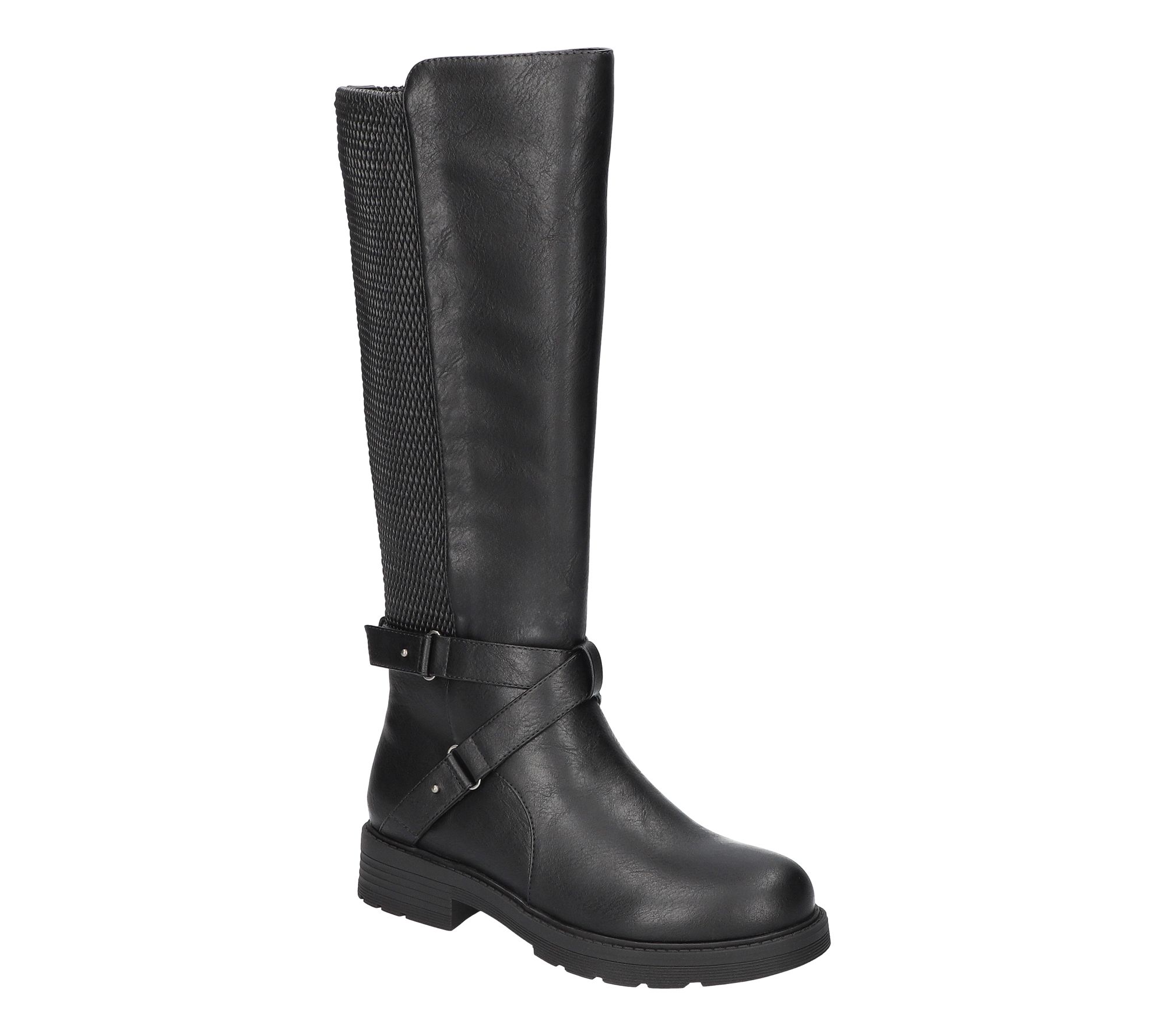 Easy Works by Easy Street Wide Calf Tall Boots- Austyn