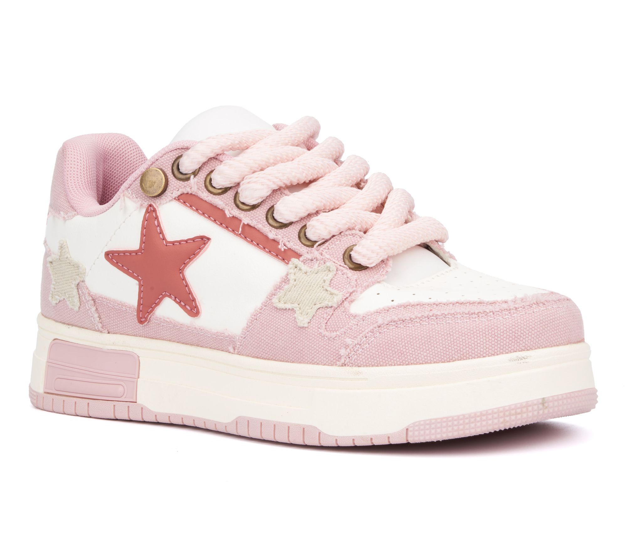 Olivia Miller Women's Stars Low Top Sneakers