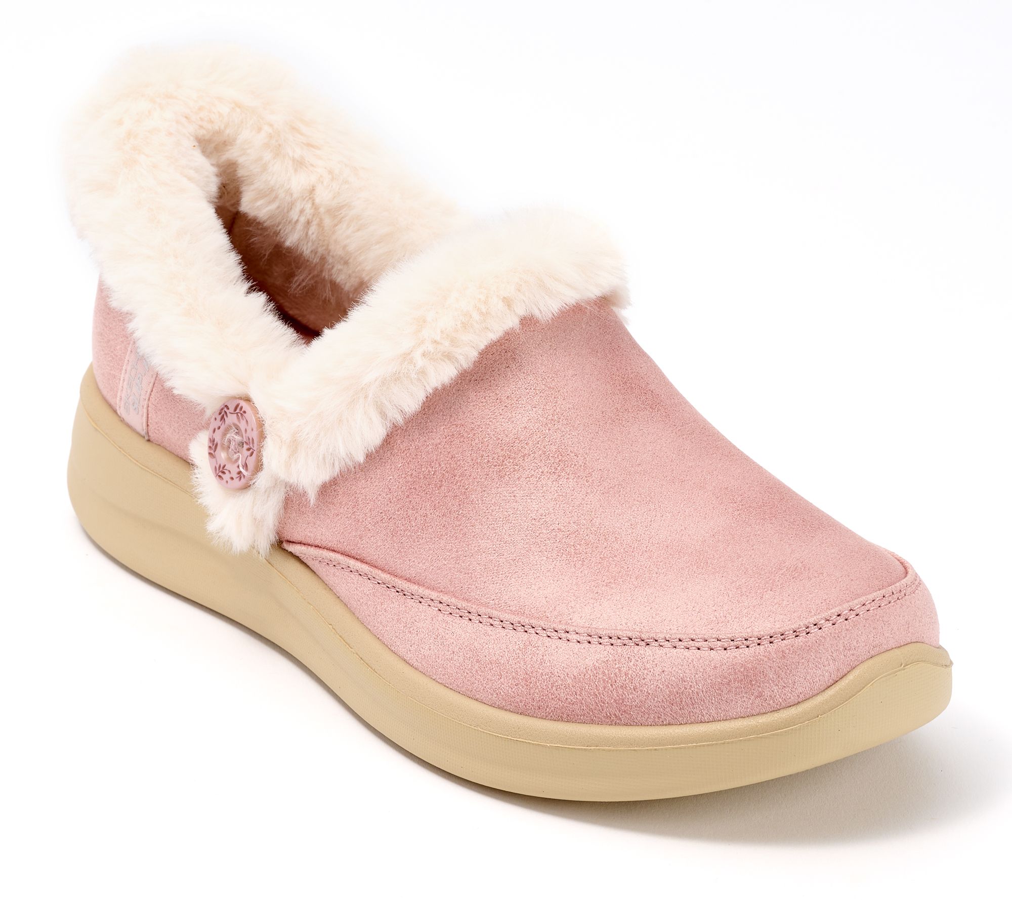 As Is Skechers Slip-ins CozyLined Water Repel Slippers- Cozy