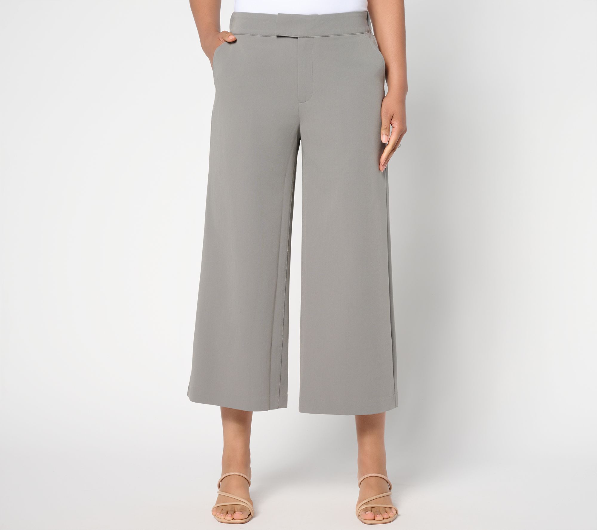 BEAUTIFUL by Lawrence Zarian Regular Cropped Trousers