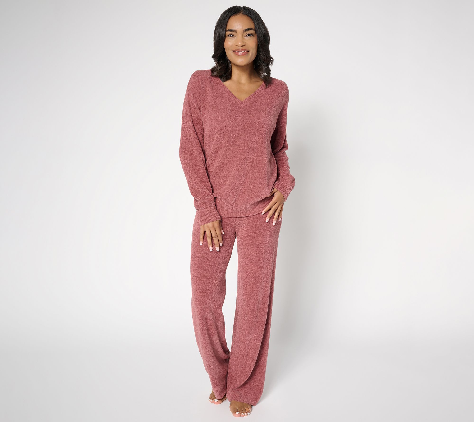 Barefoot Dreams Tall CozyChic Ultra Lite Pullover & Wide Leg Pant Set