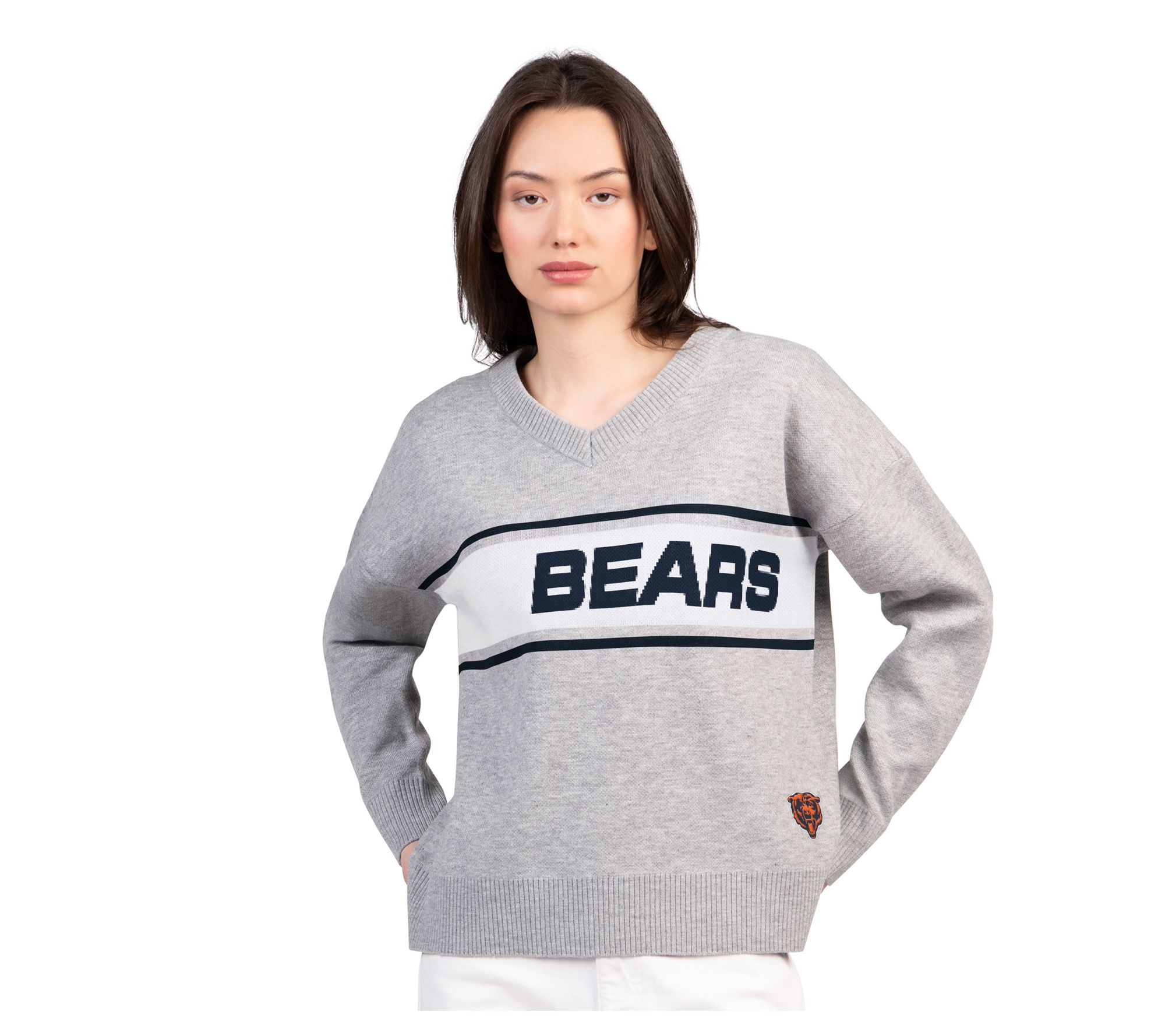 NFL Officially Licensed Women's V-Neck Sweater
