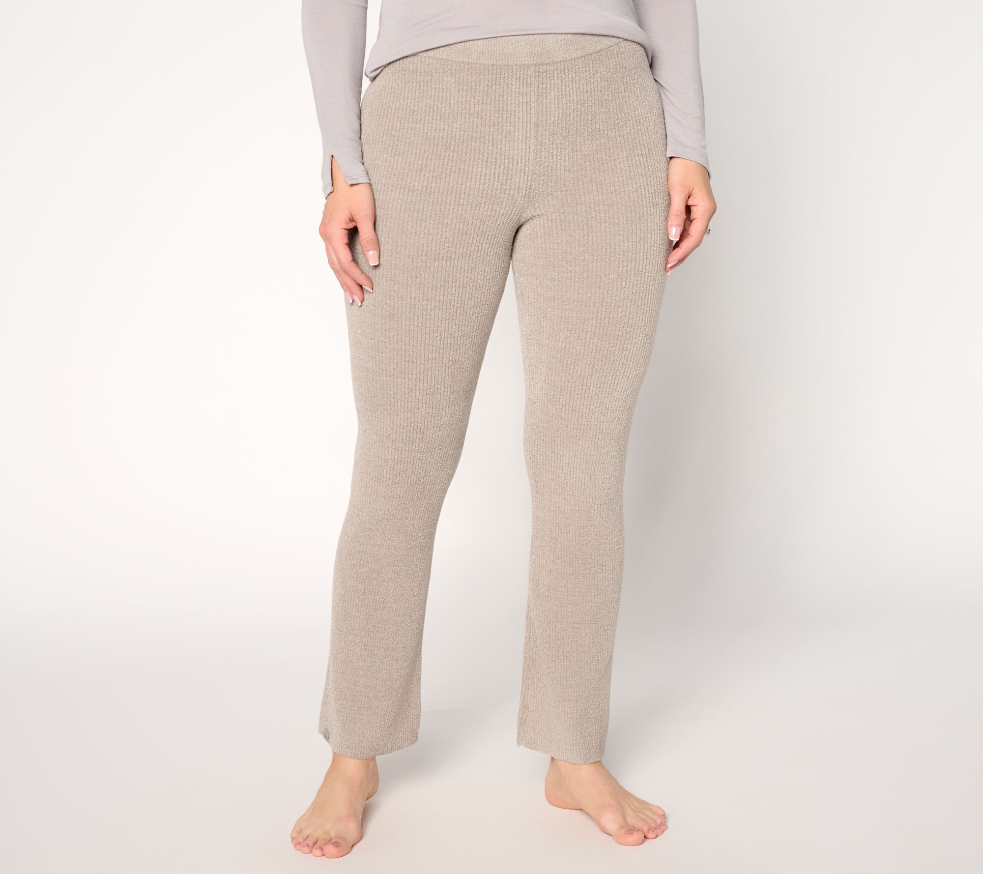 Barefoot Dreams Reg. CozyChic Ultra Lite Ribbed Bootcut Ankle Pant