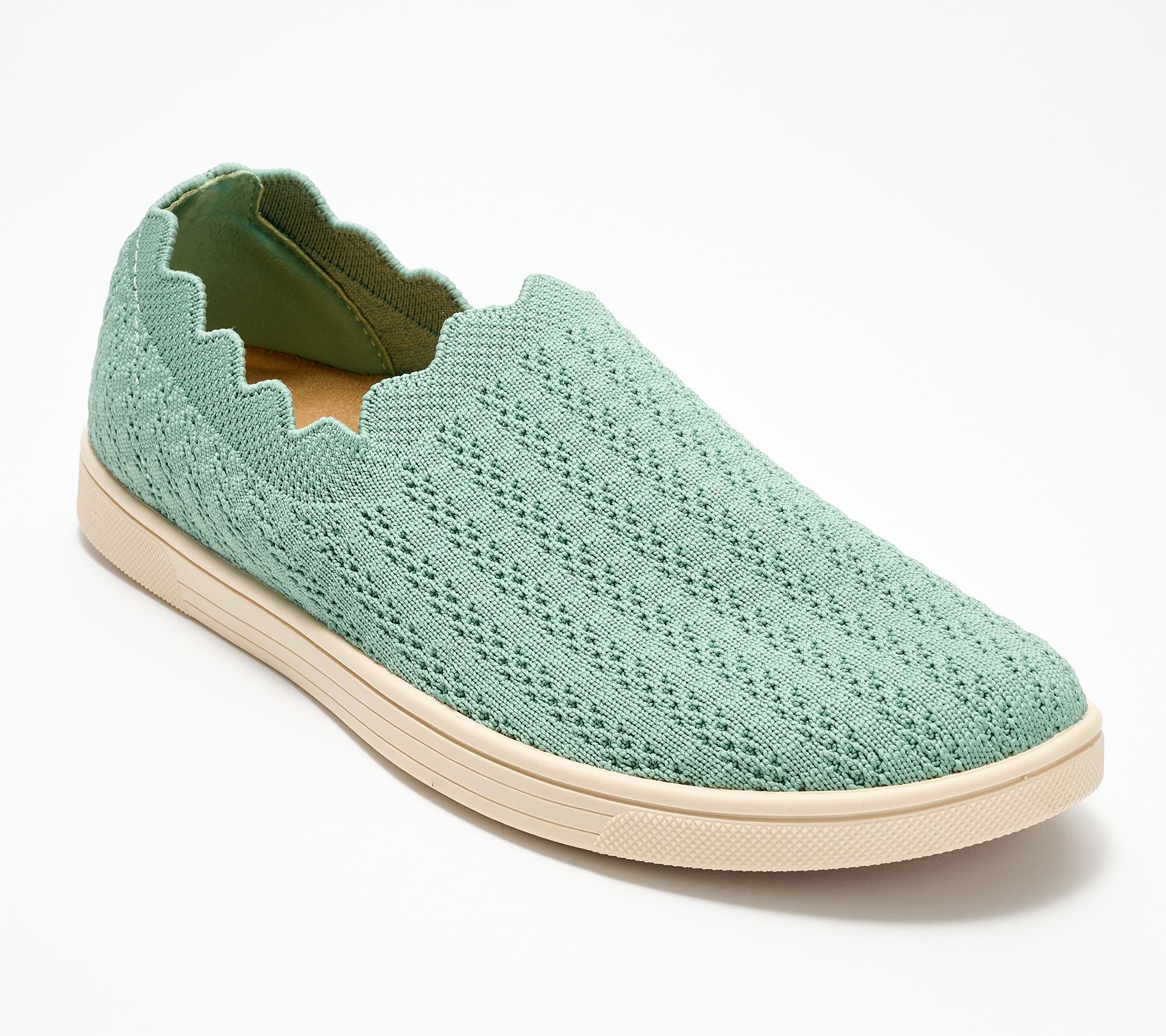  Revitalign Orthotic Washable Knit Slip-On Shoes - Mariner Piper
