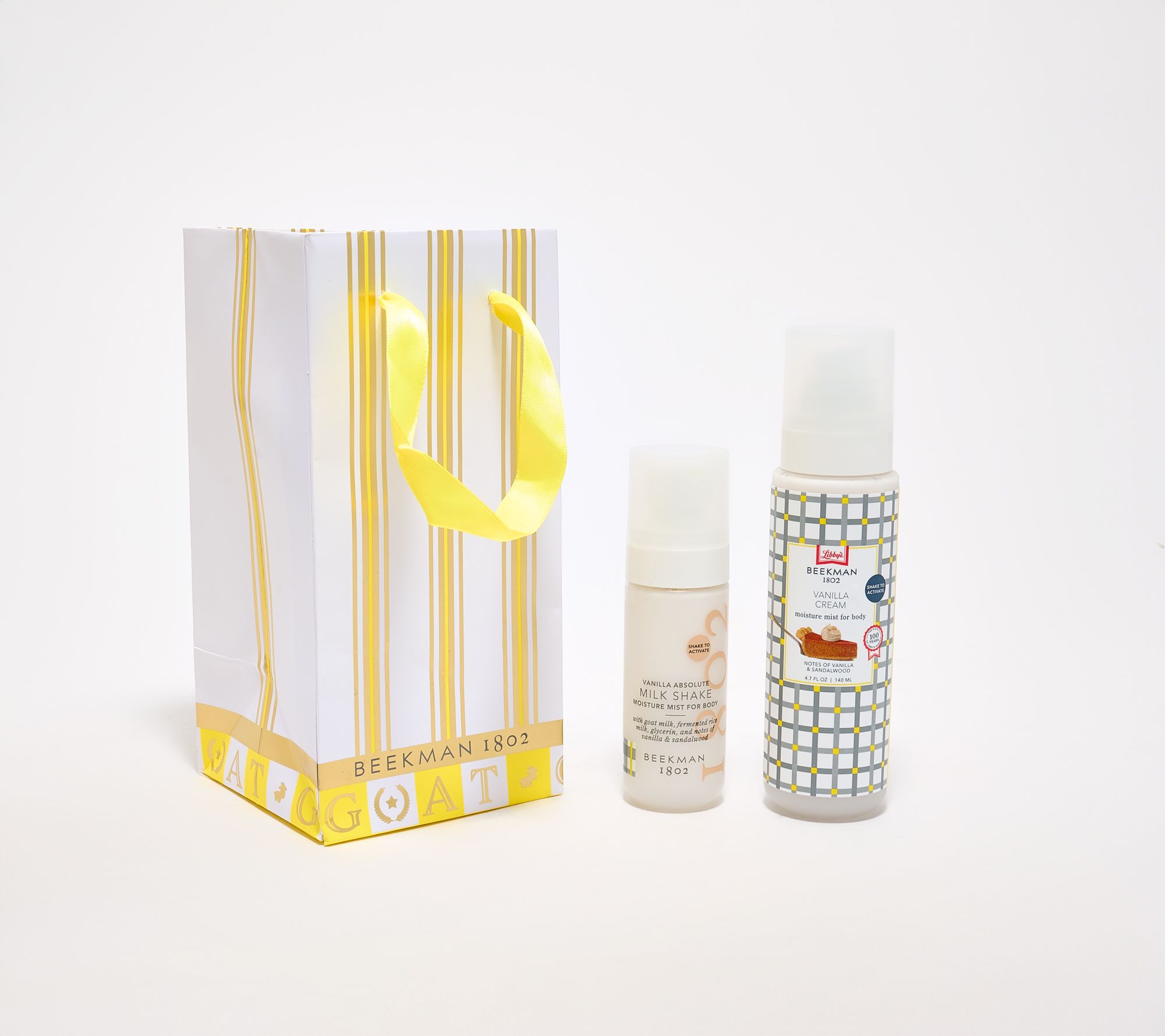 Beekman 1802 the GOAT Milk Shake Body Mist & Mini w/ Gift Bag