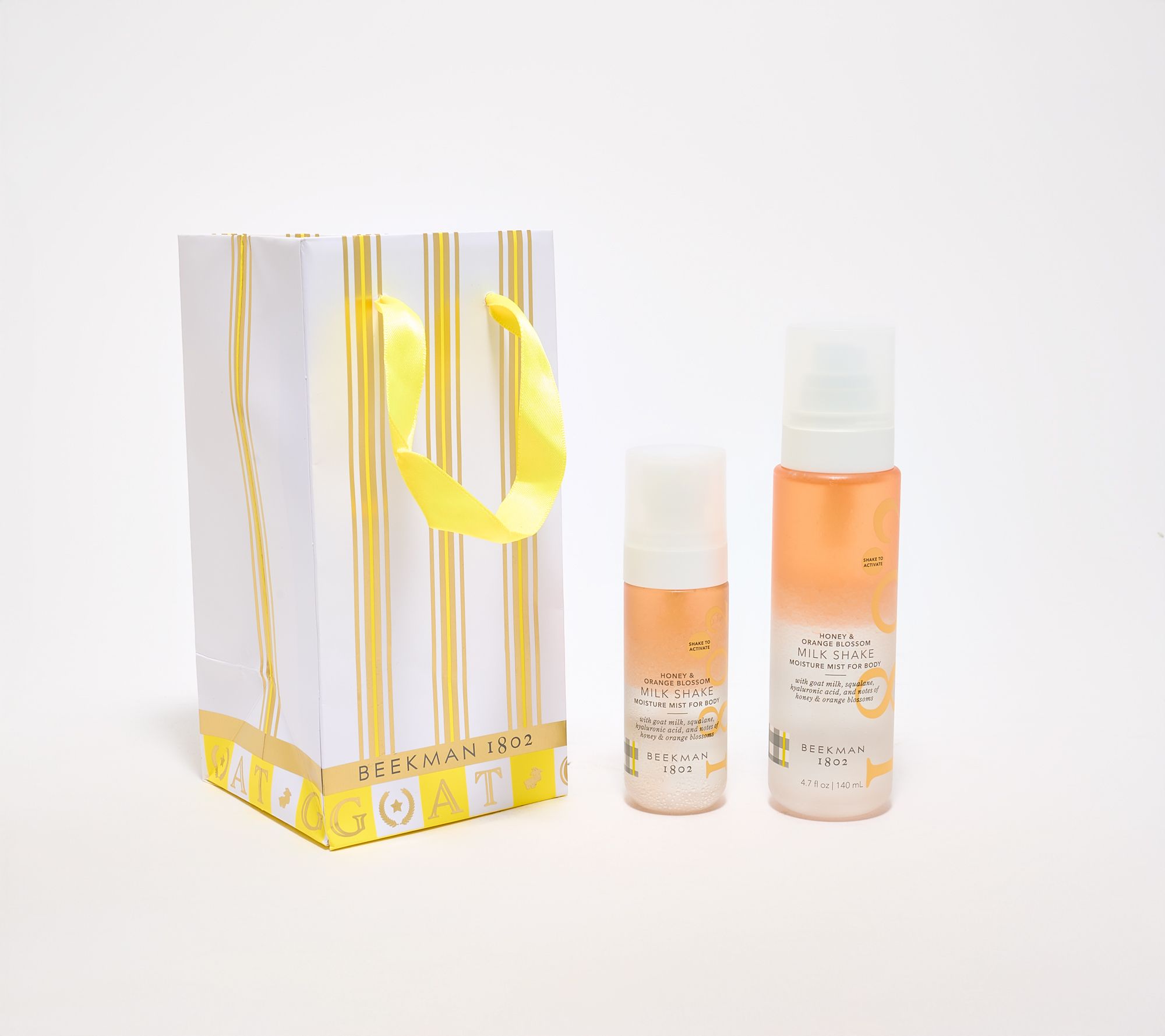 Beekman 1802 the GOAT Milk Shake Body Mist & Mini w/ Gift Bag