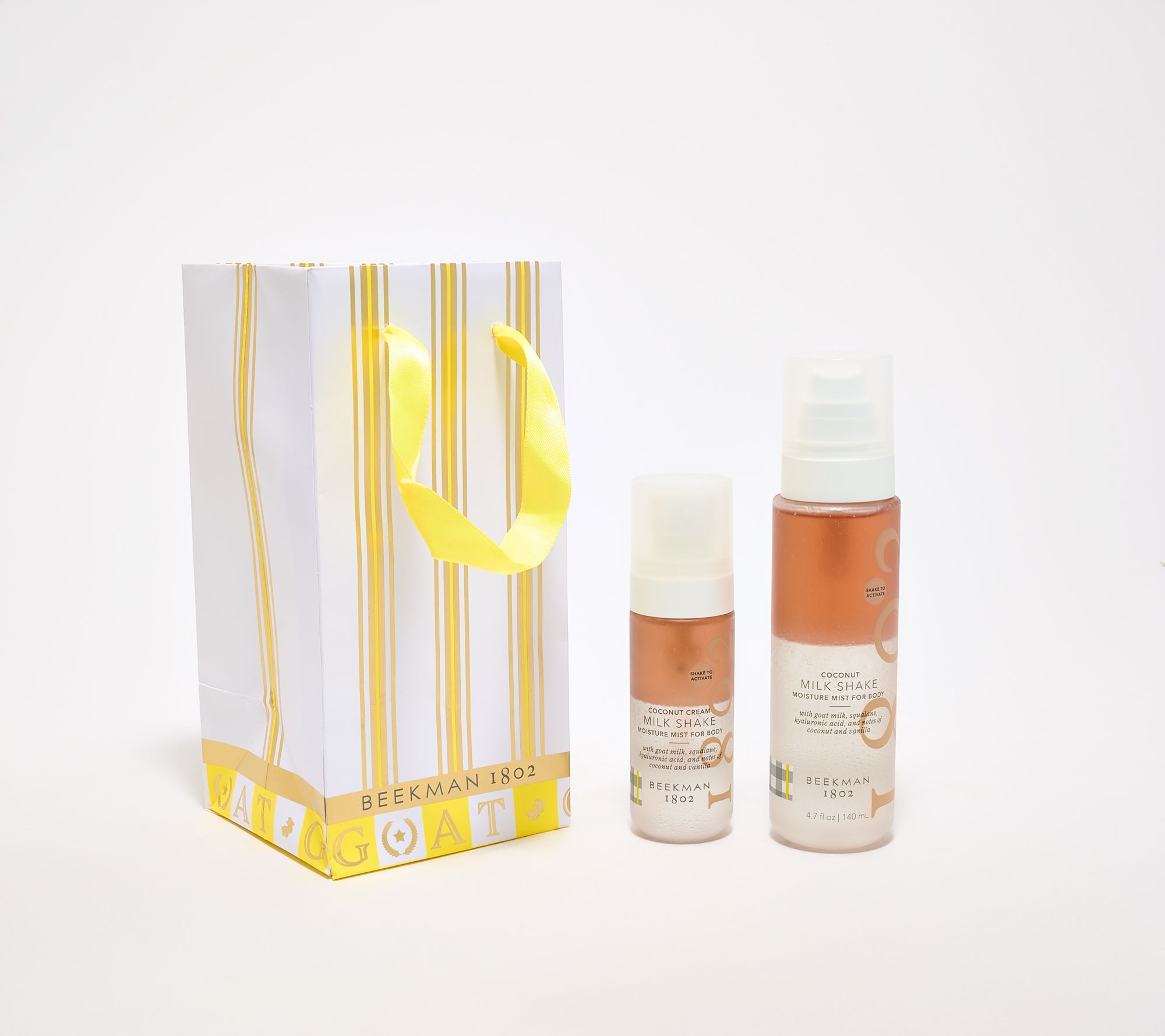 Beekman 1802 the GOAT Milk Shake Body Mist & Mini w/ Gift Bag