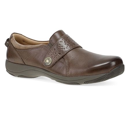 Dansko Sallie Stone Waxy Burnished Leather SlipOn