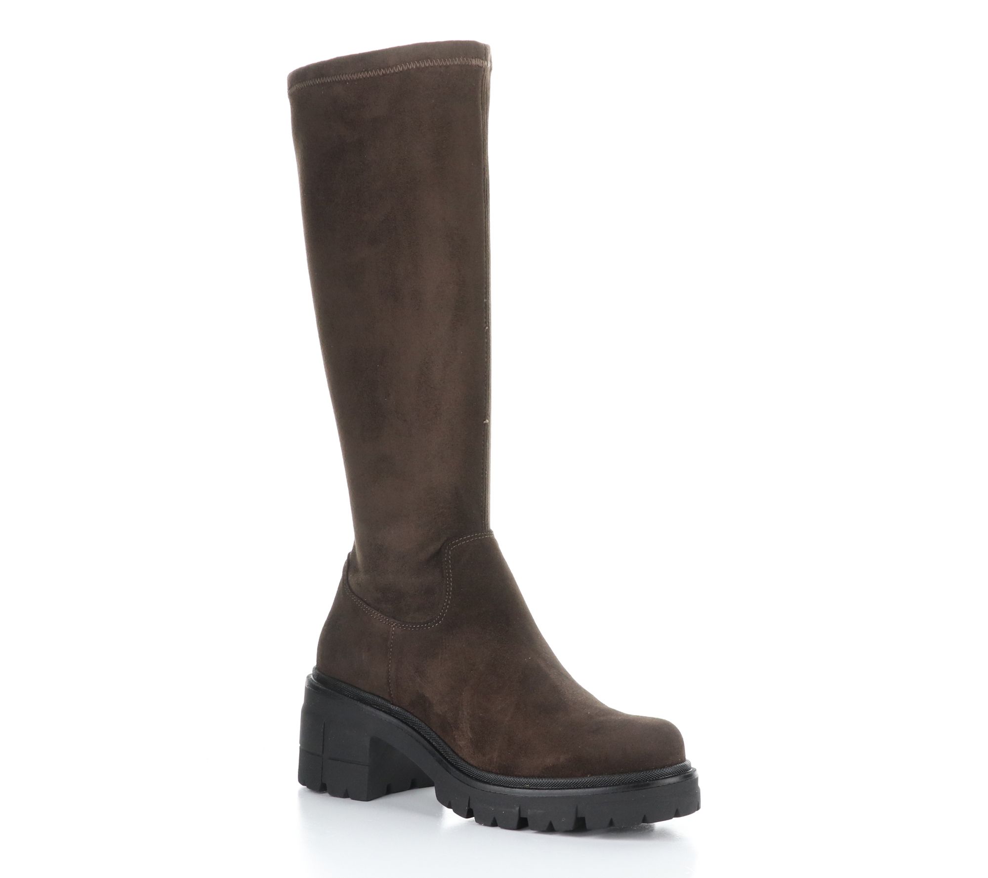 Bos. & Co. Winter Suede/Top Side Zip  Boot  - Brenna