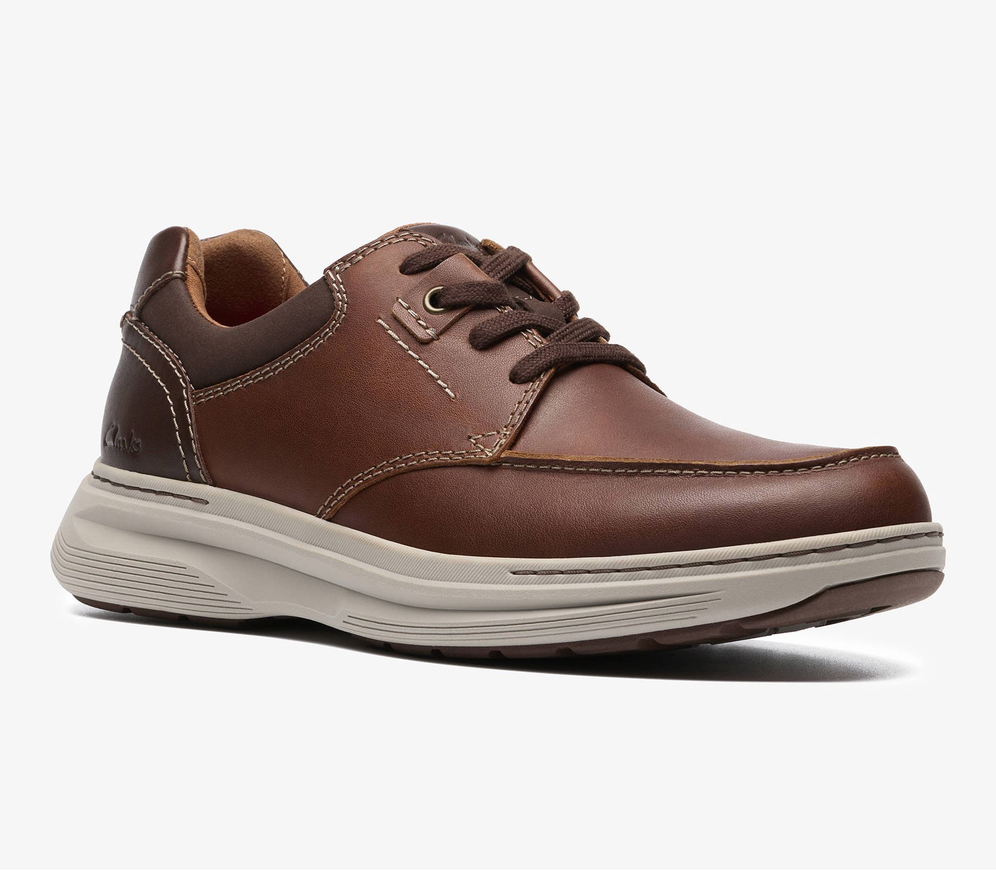 Clarks Collection Leather  Craftwell Moc Sneake r