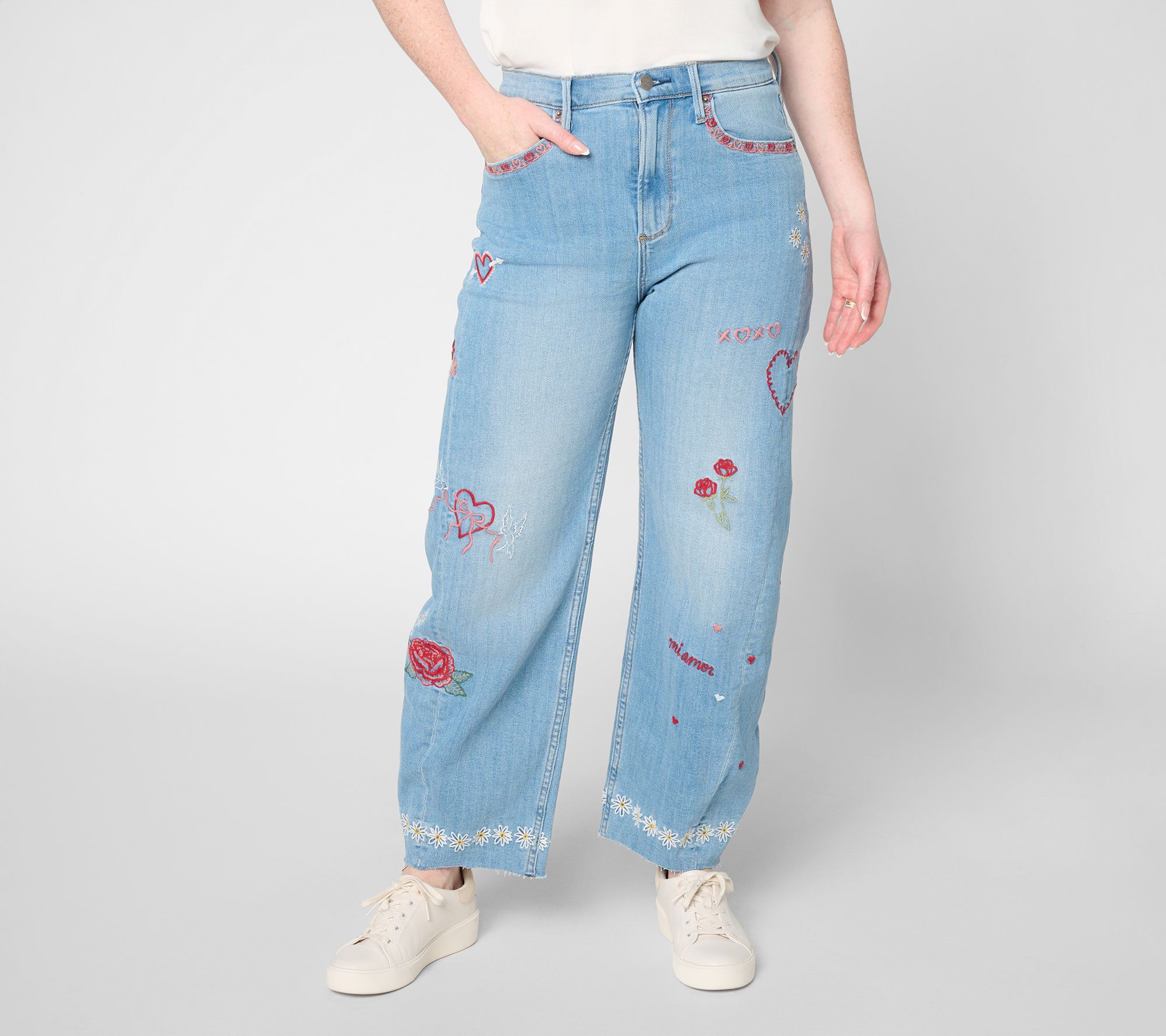 Driftwood Jeans Parker Barrel Jeans - Love Letters
