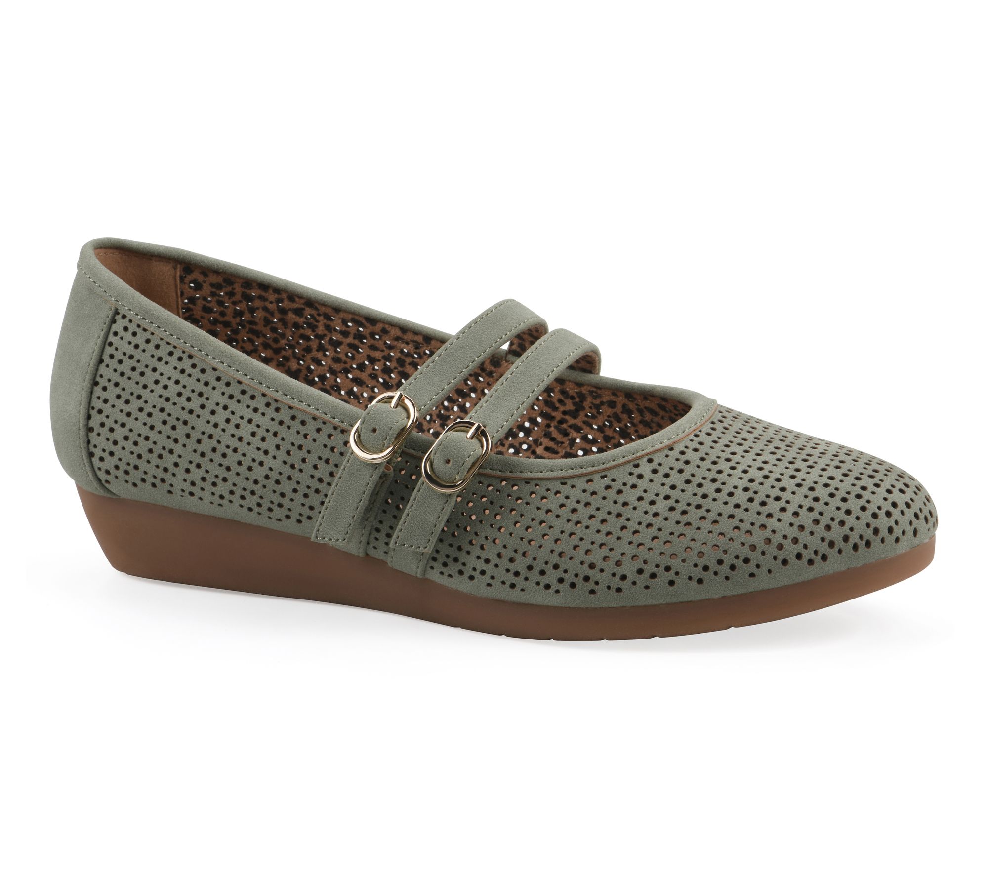 Cliffs by White Mountain Adjustable Mary-Jane Wedges-Rivian