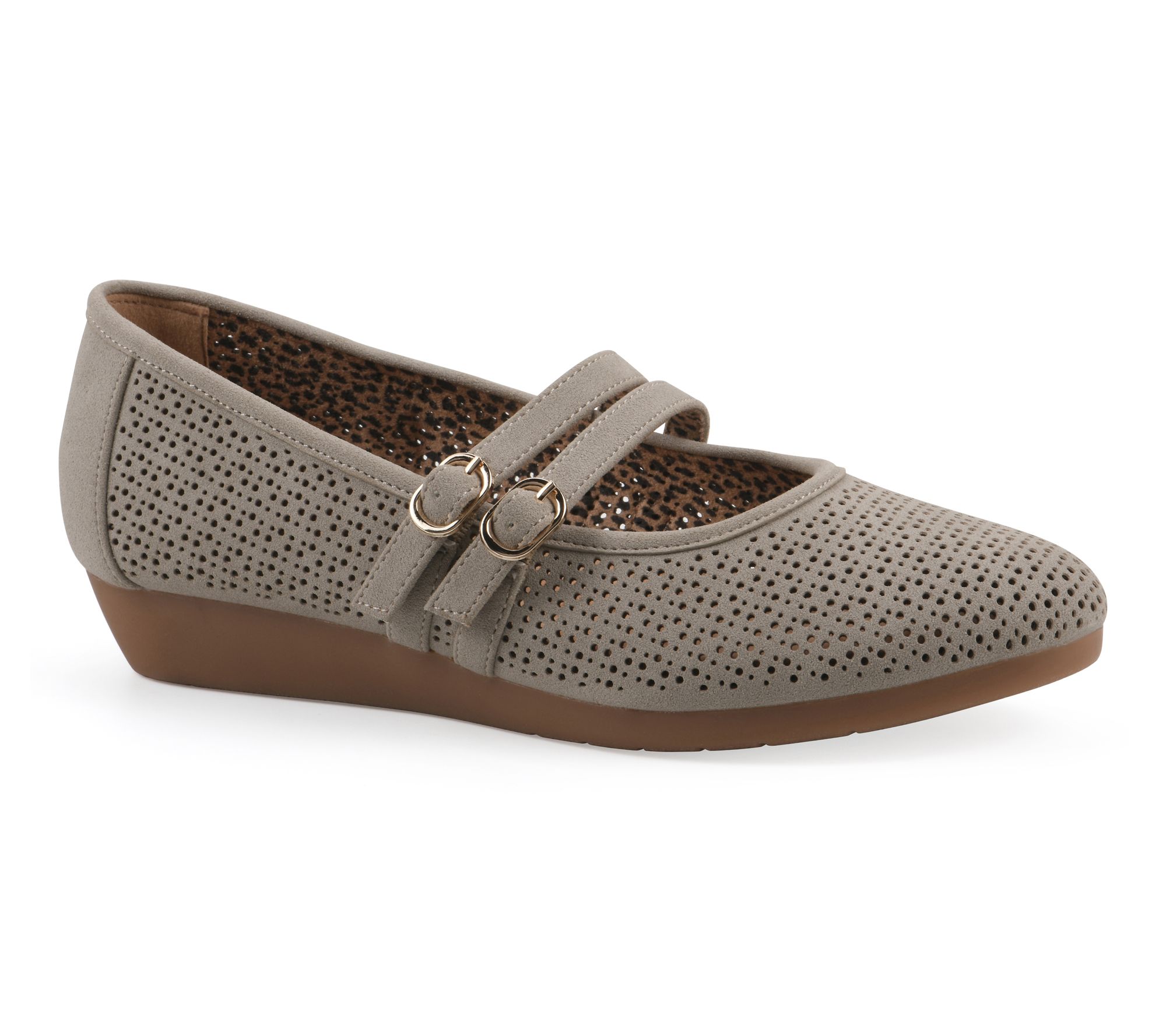 Cliffs by White Mountain Adjustable Mary-Jane Wedges-Rivian