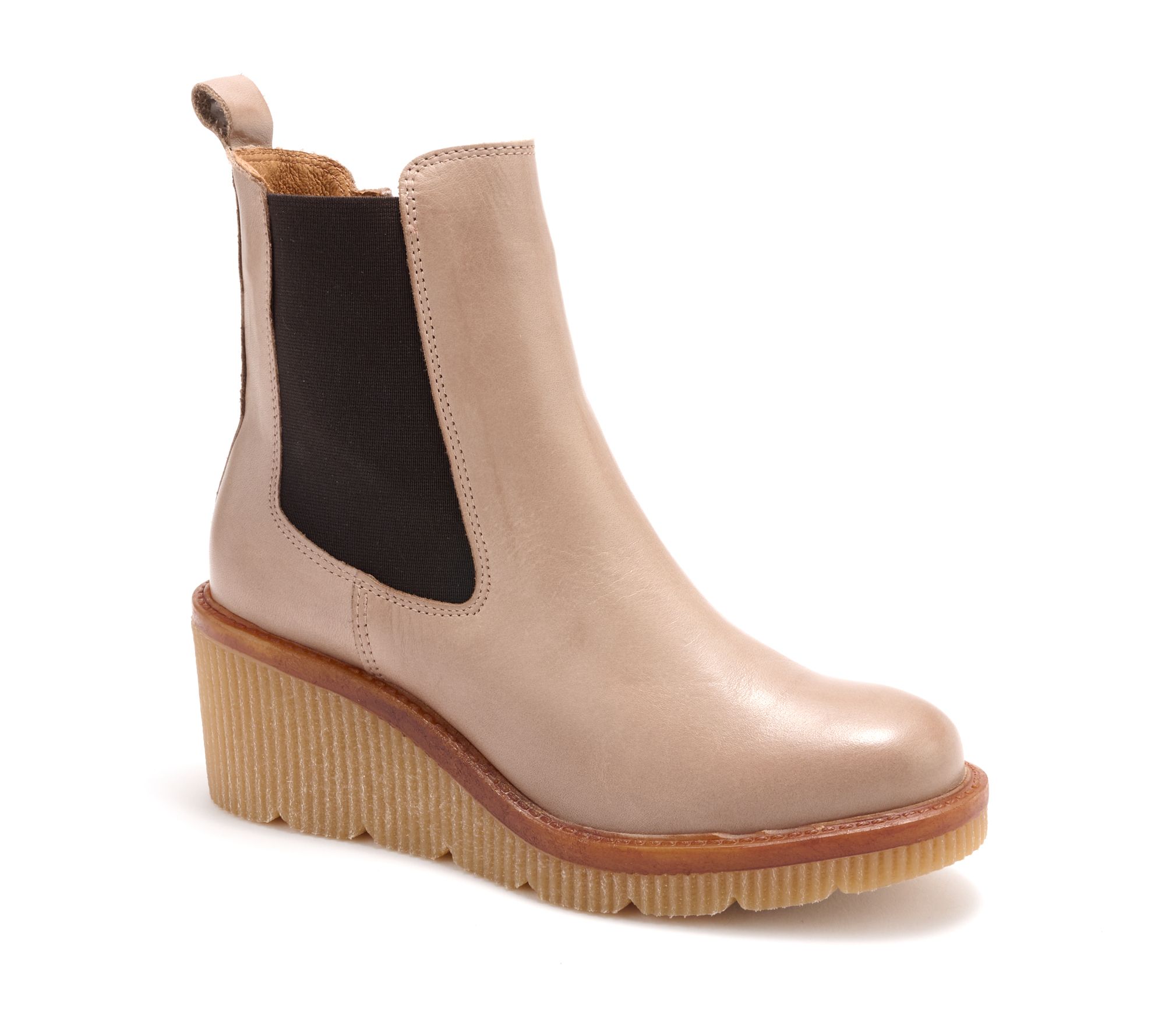 "As Is" Miz Mooz Leather Wedge Boots- Averie