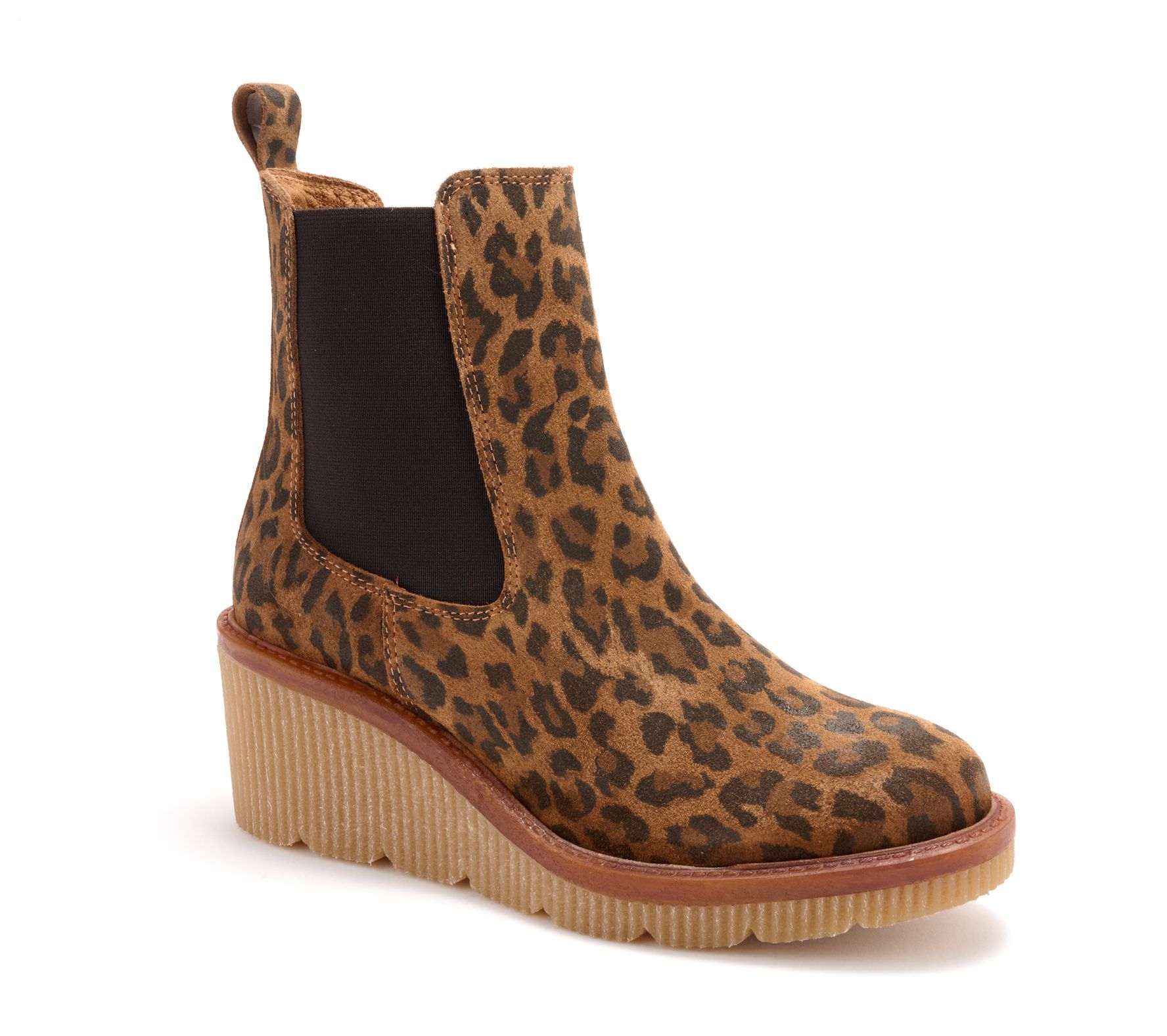 "As Is" Miz Mooz Leather Wedge Boots- Averie