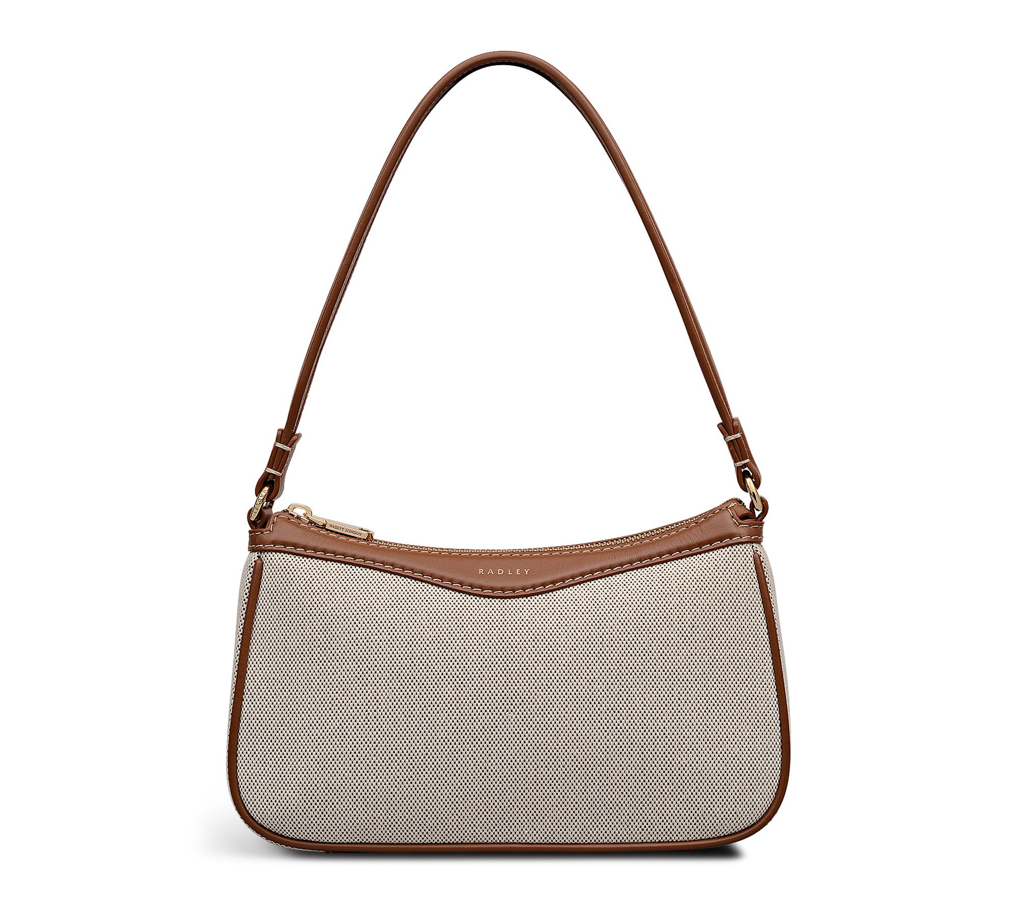 RADEY Albany Avenue - Canvas Medium Zip Top Shoulder Bag