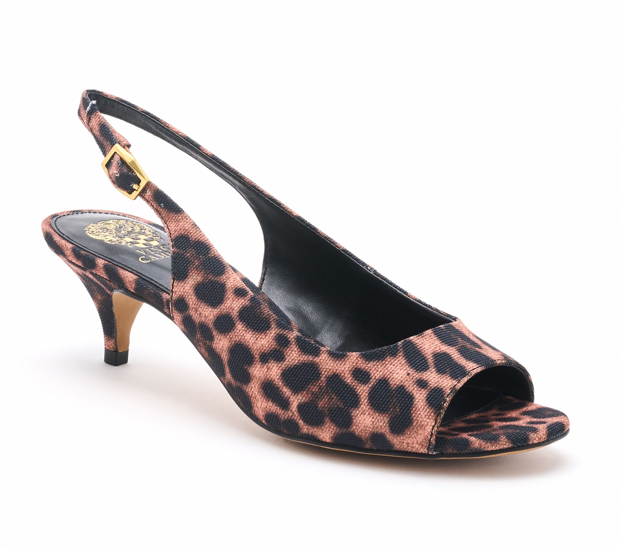 "As Is" Vince Camuto Kitten Heel Slingback Pumps- Karleah